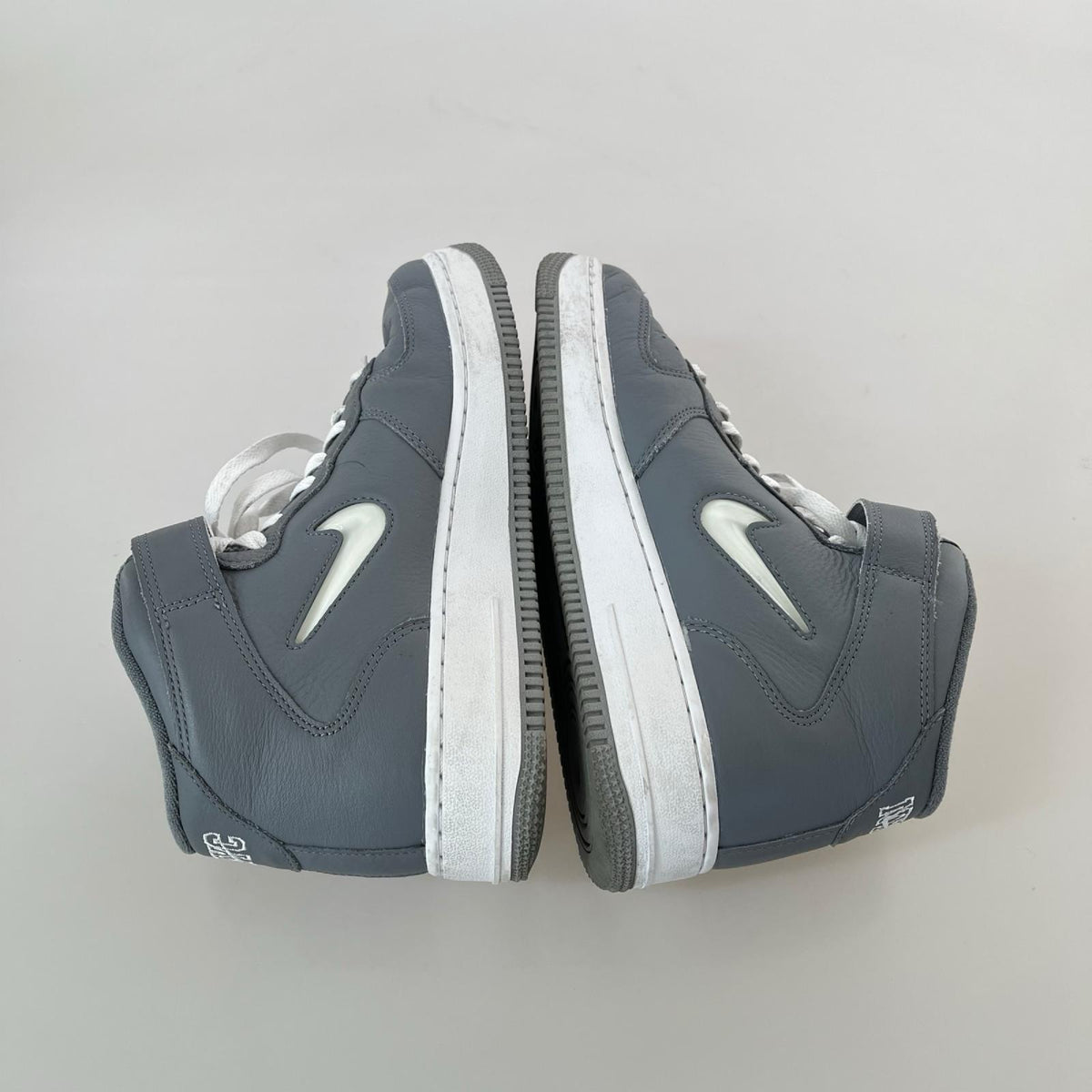 スニーカー Air Force 1 Mid NYC Cool Grey 26cm (US8 UK7 1/2 EU42) グレー