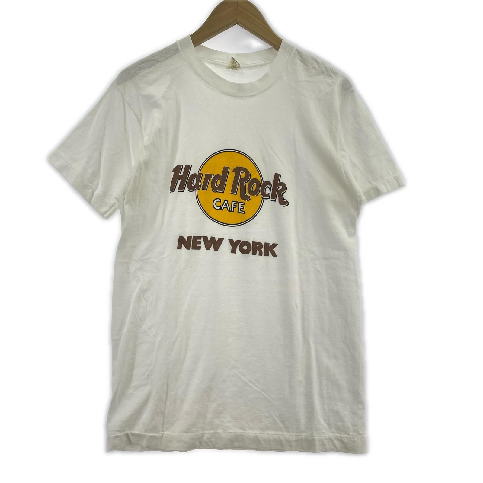 半袖Ｔシャツ 80s~ Hard Rock ホワイト L L ホワイト