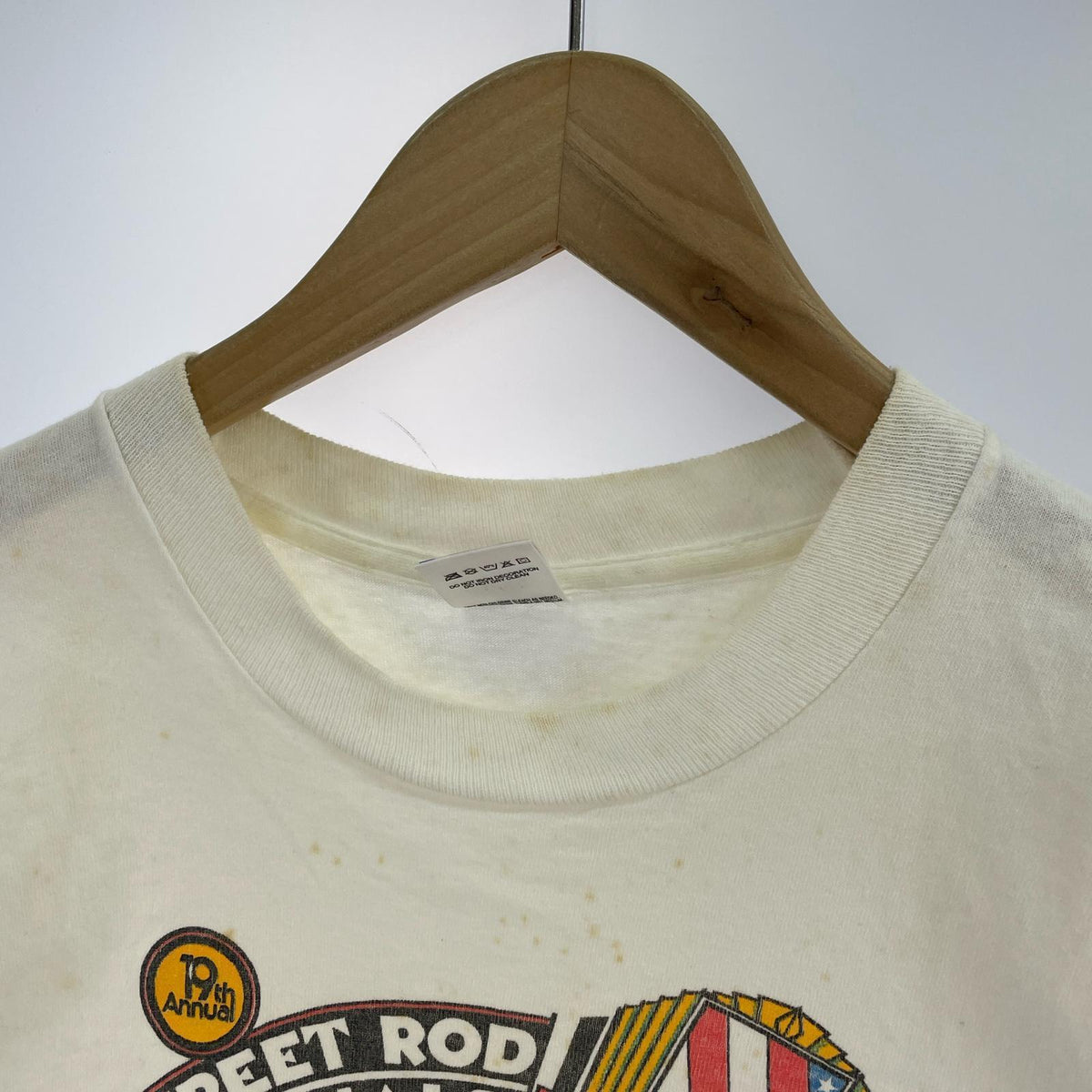 半袖Ｔシャツ 90sSTREET ROD NATIONALS 白（M） M ホワイト