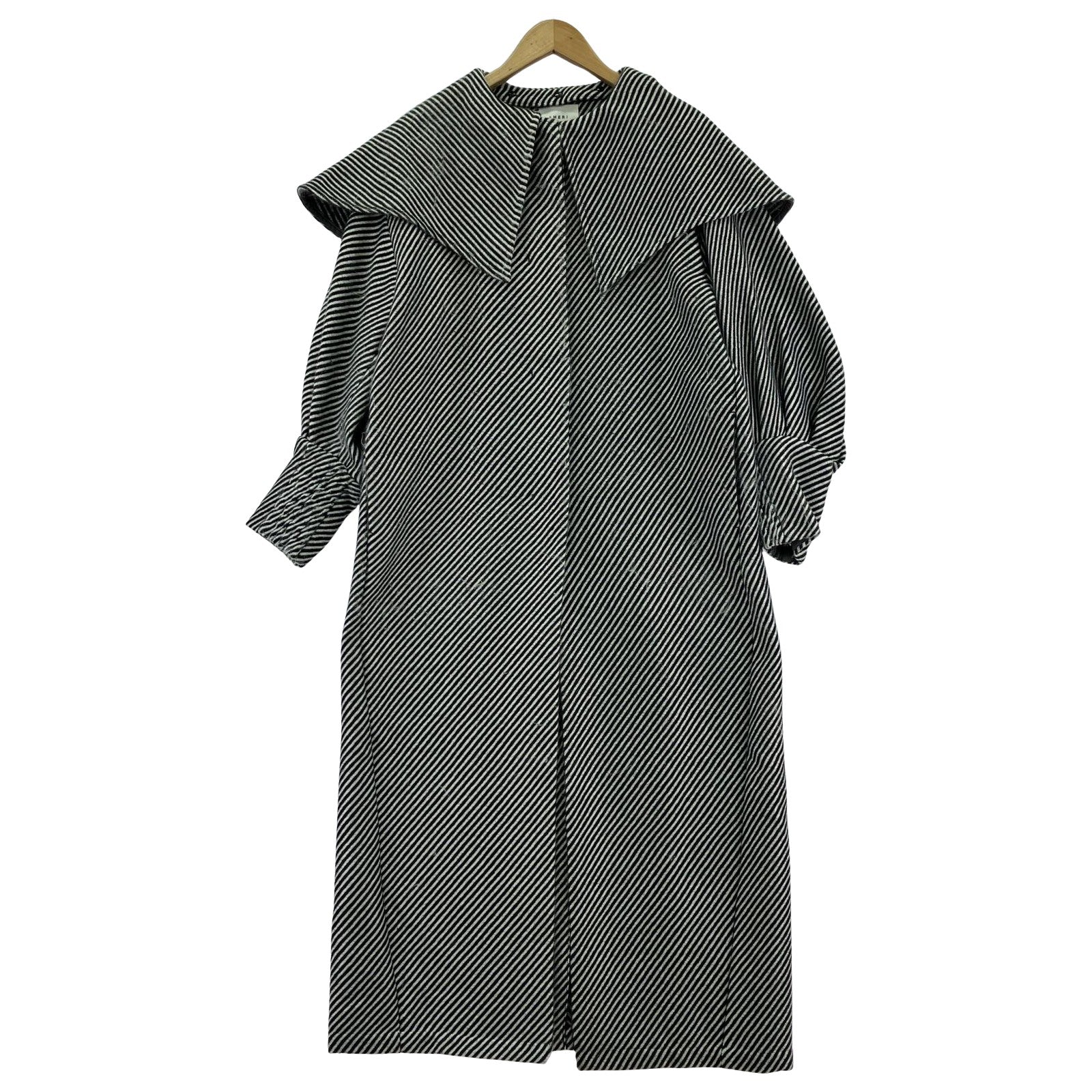 ジャケット 22AW/2WAY CAPE PUFF SLEEVE COAT/SizeM M ネイビー
