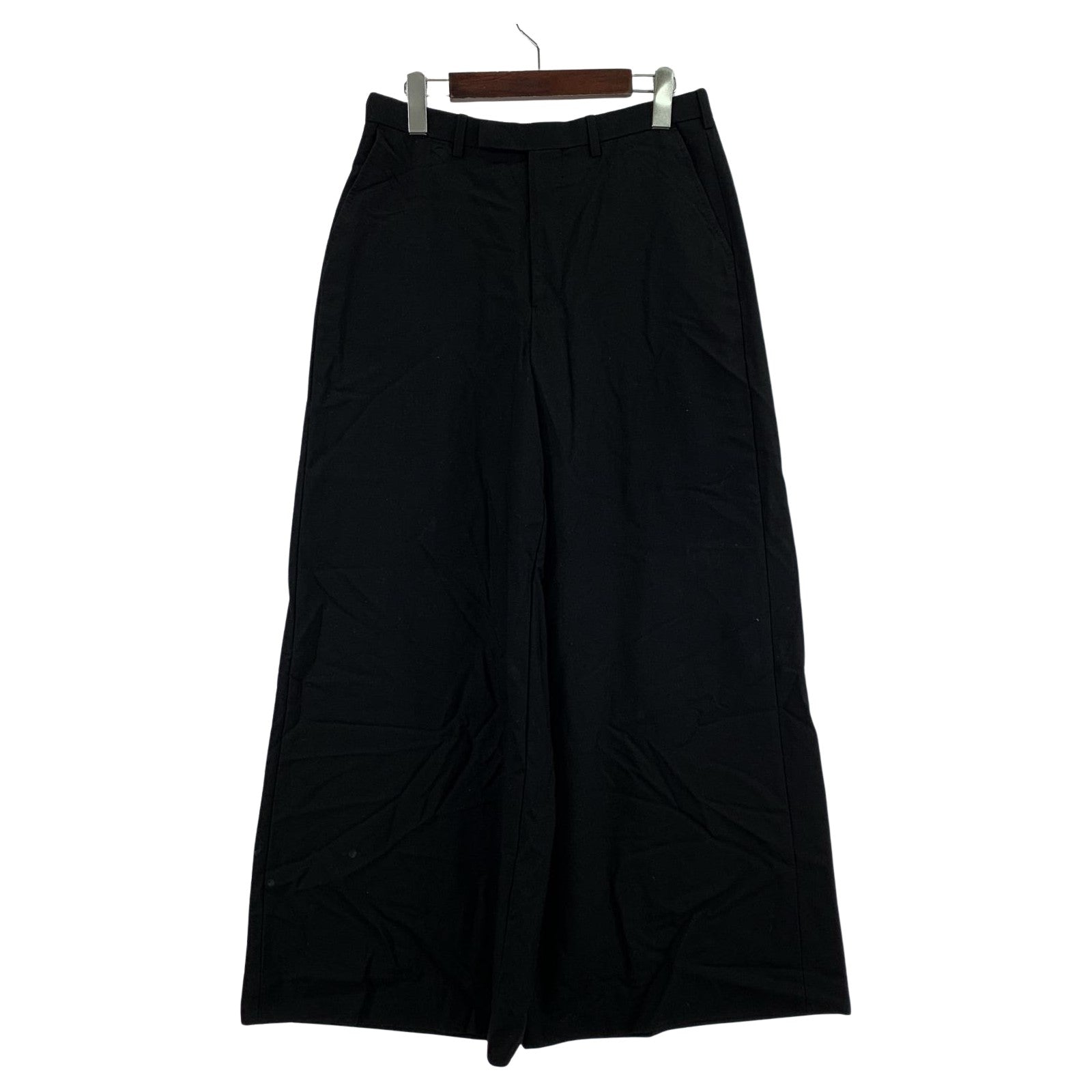 パンツ LAD MUSICIAN 24SS WIDE FLARE SLACKS 44 ブラック