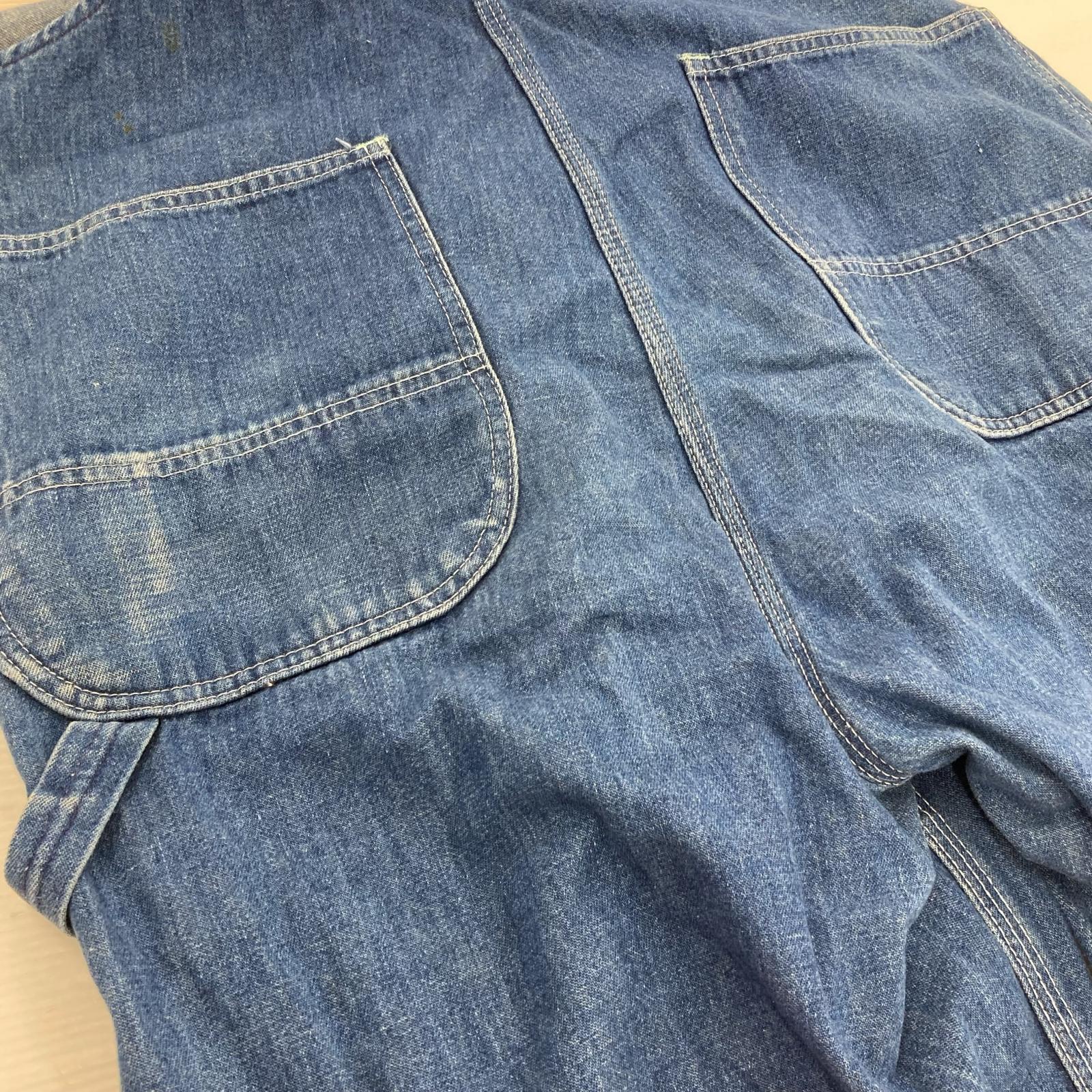 オーバーオール LIBERTY デニム オーバーオール ブルー