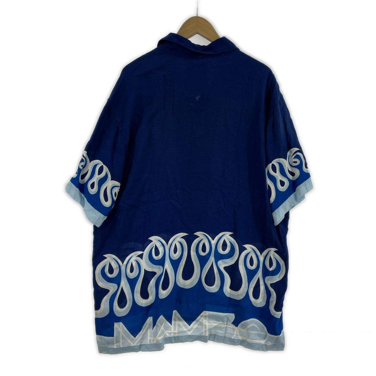半袖シャツ Mambo LOUD SHIRTS 青　M M ブルー