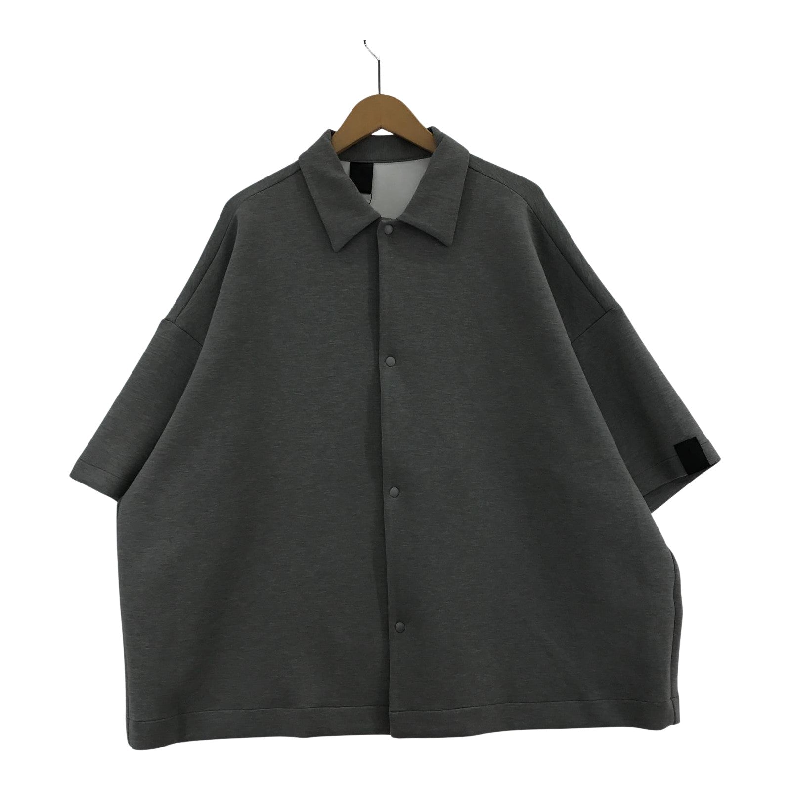 半袖シャツ N.HOOLYWOOD 25SS HALF SLEEVE SHIRT ボンディングS/Sシャツ 40 グレー 40 グレー