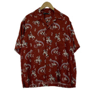 半袖シャツ Rodeo Dudes Howdy SH 2 2505-5002 ブラウン
