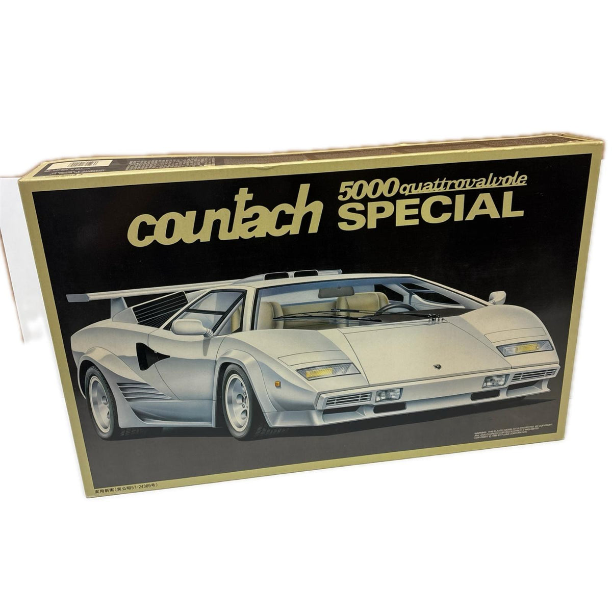 フジミ 1/16 ランボルギーニ カウンタック5000 クワトロバルボーレ カープラモ　1/16 ＦＵJIＭI カープラモ・ミニ四駆