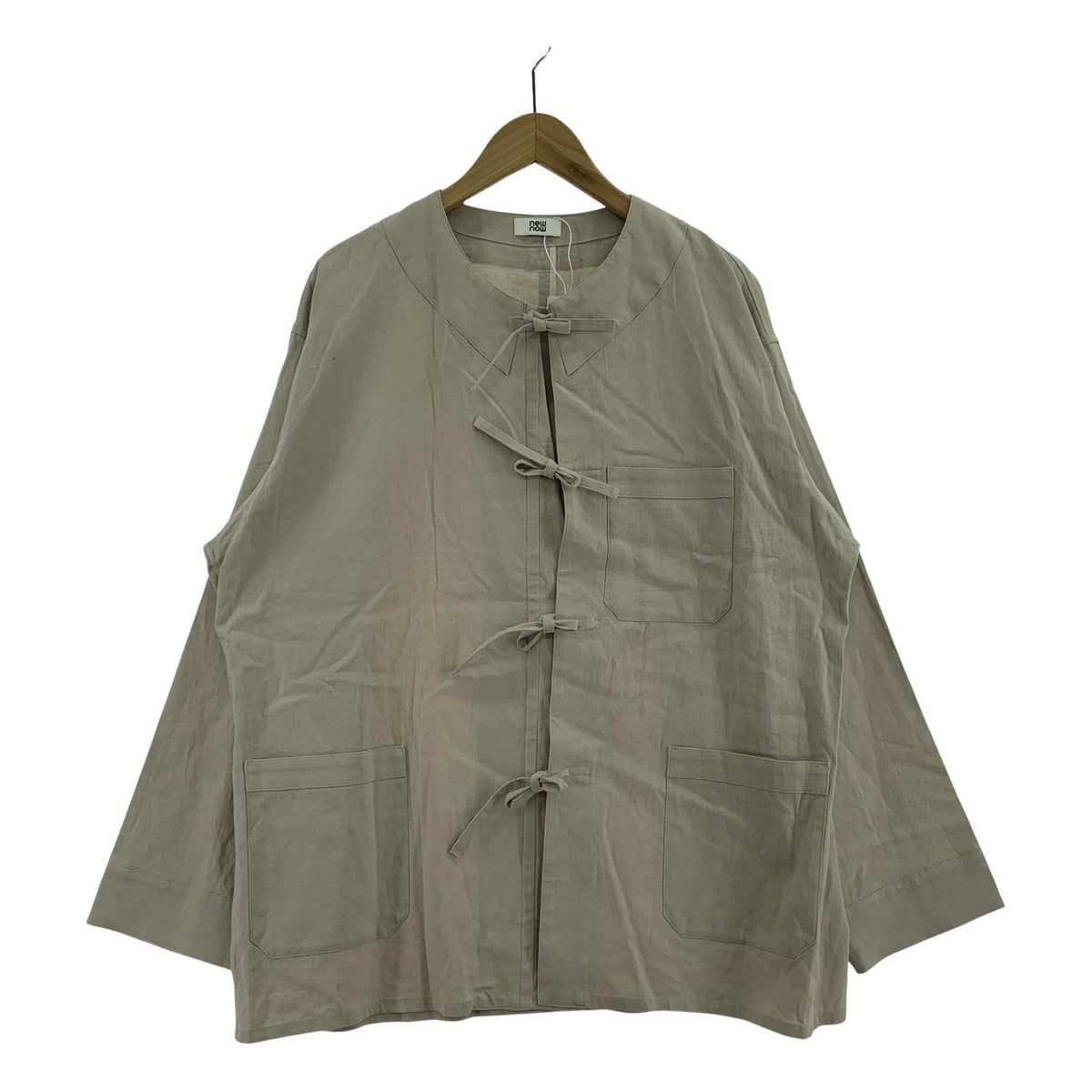 その他トップス new now Strings Shirt シャツ　M M ベージュ
