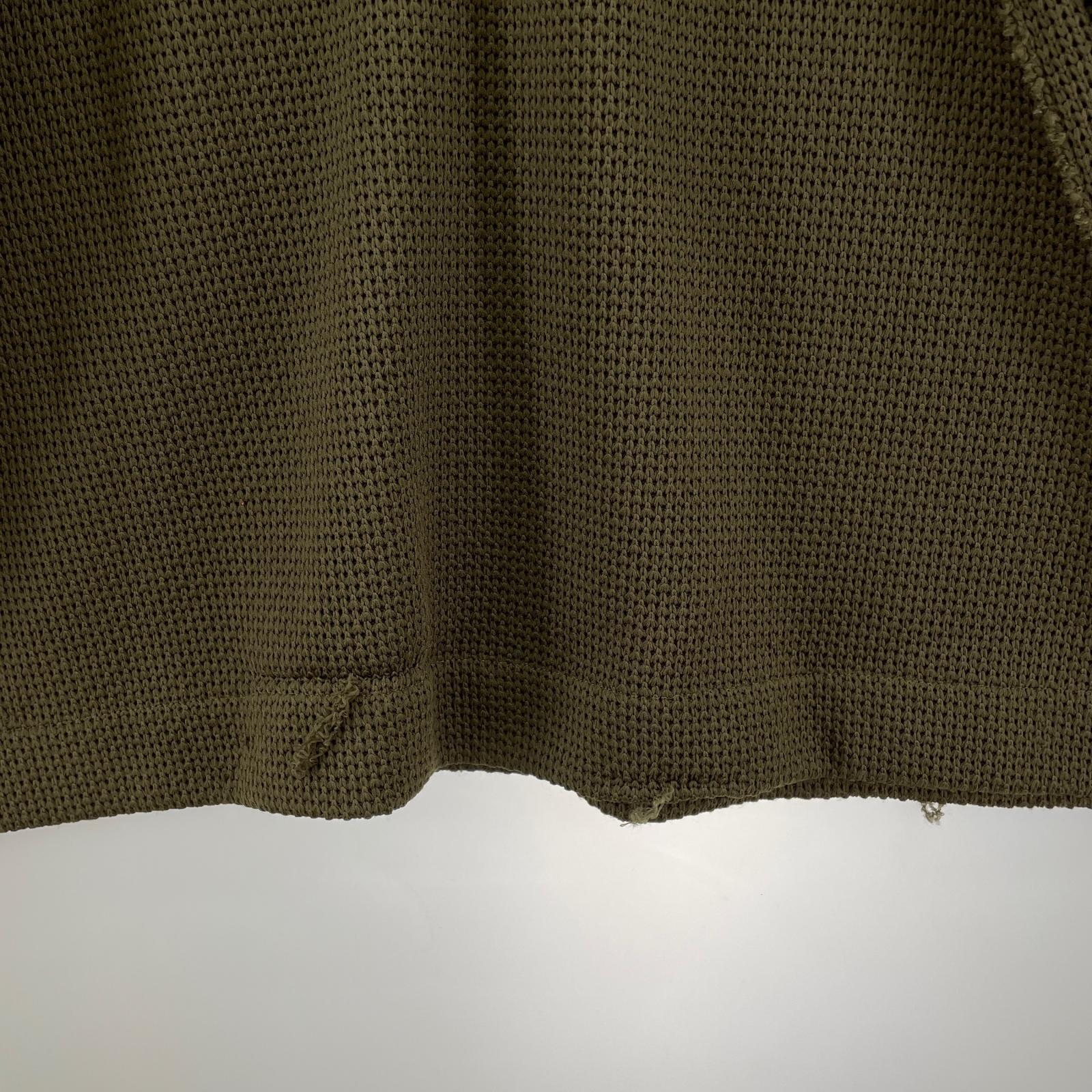 ニット VOAAOV Honey Comb Quarter Gauge Tops