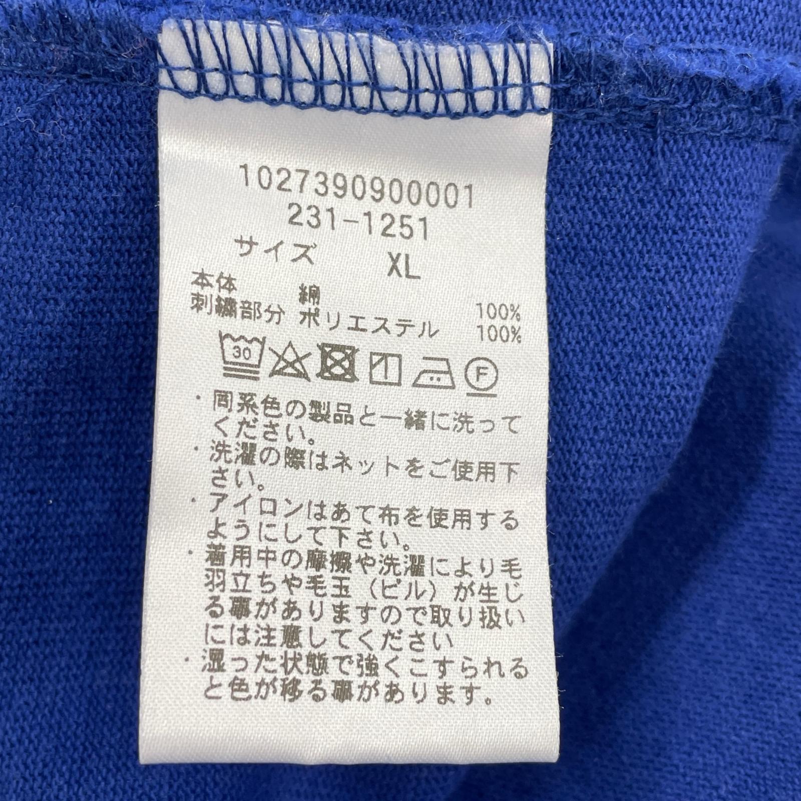 半袖Ｔシャツ cahlumn ポケット tee ブルー
