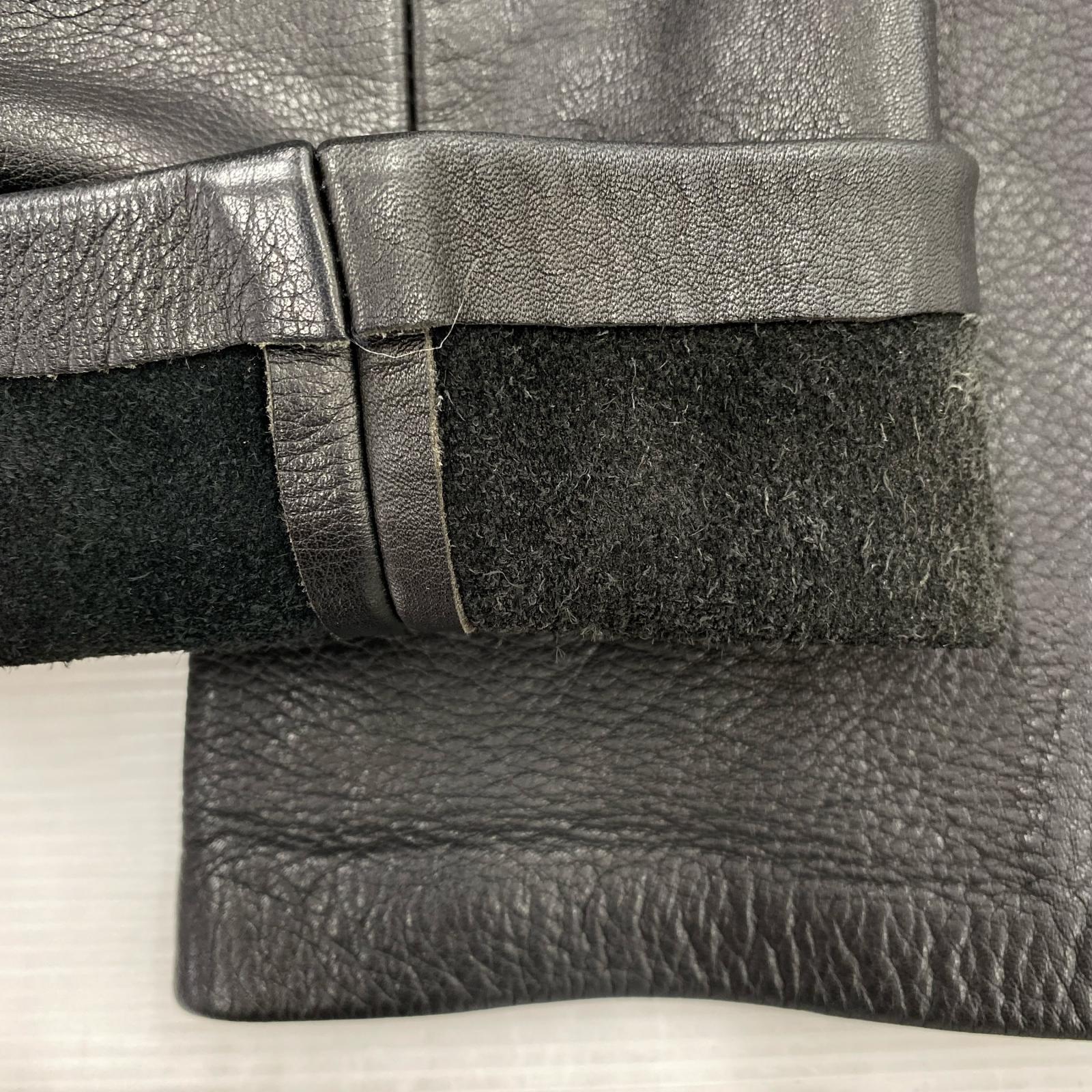 その他ボトムス WIND ARMAR/レザーパンツ ブラック