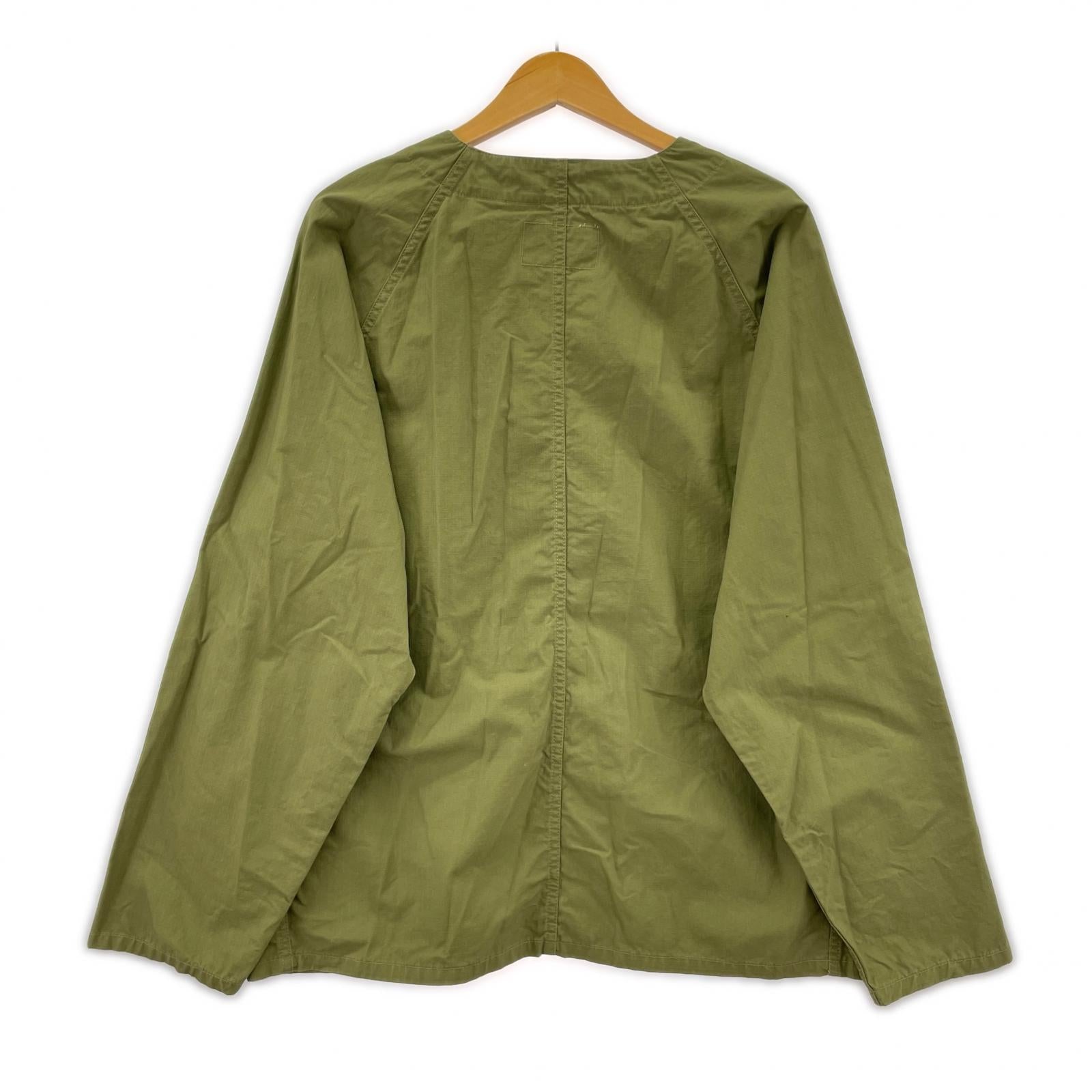 ジャケット STANDARD CALIFORNIA SD Ripstop Engineer Shirt リップストップシャツ L カーキ L カーキ