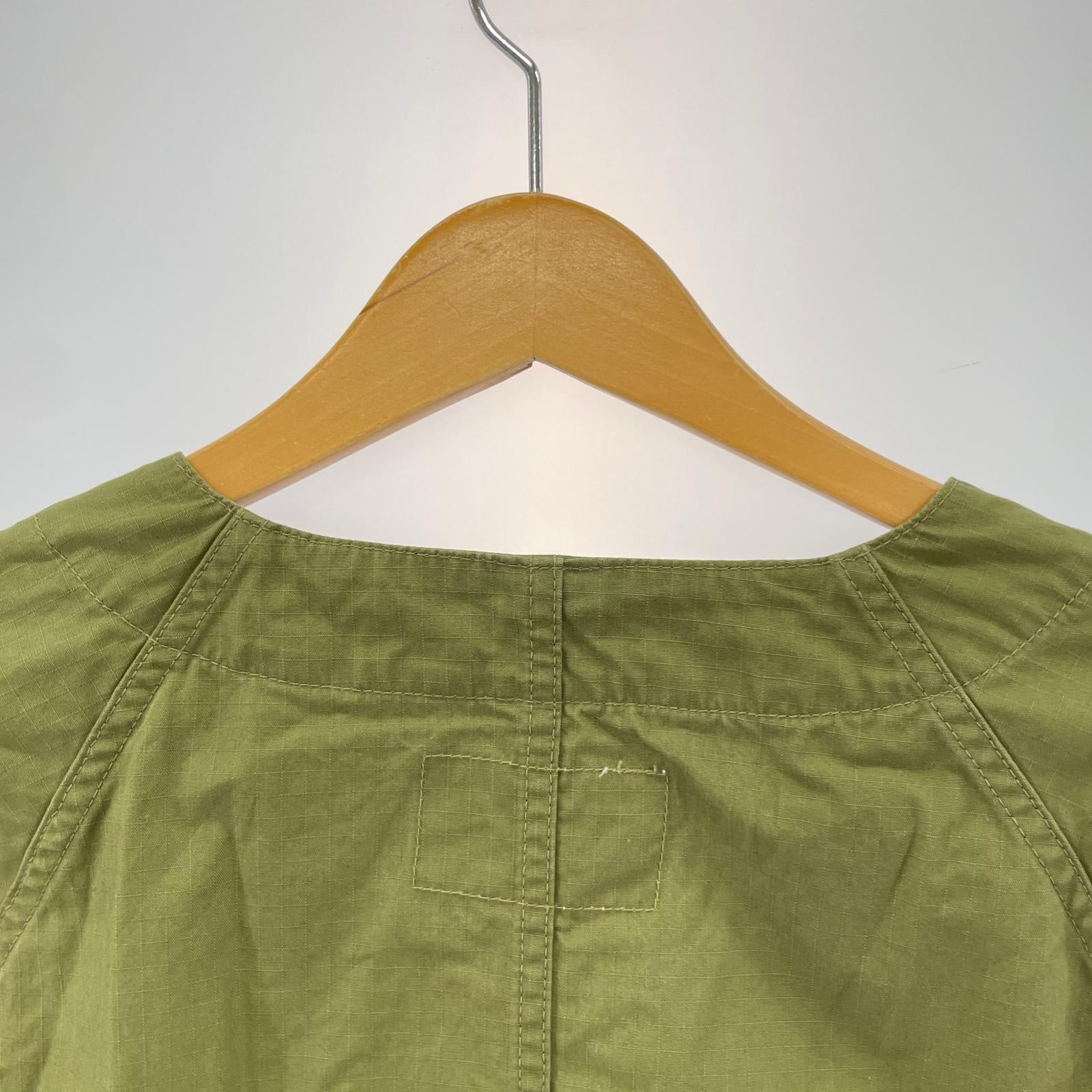 ジャケット STANDARD CALIFORNIA SD Ripstop Engineer Shirt リップストップシャツ L カーキ L カーキ