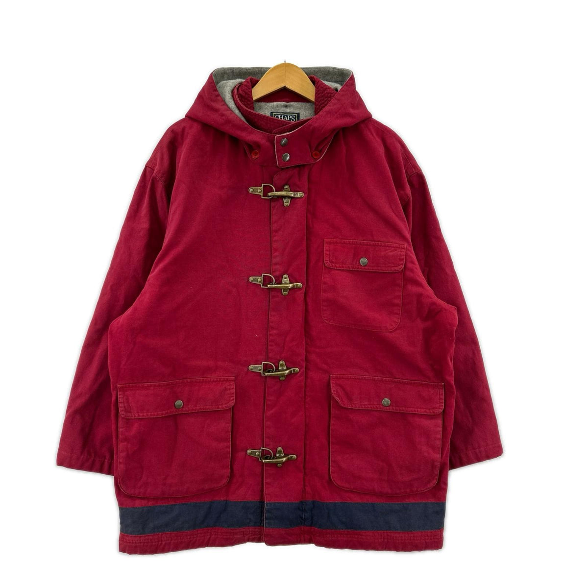 ジャケット CHAPS RALPH LAUREN ﾌｧｲｱｰﾏﾝｼﾞｬｹｯﾄ　赤 L レッド