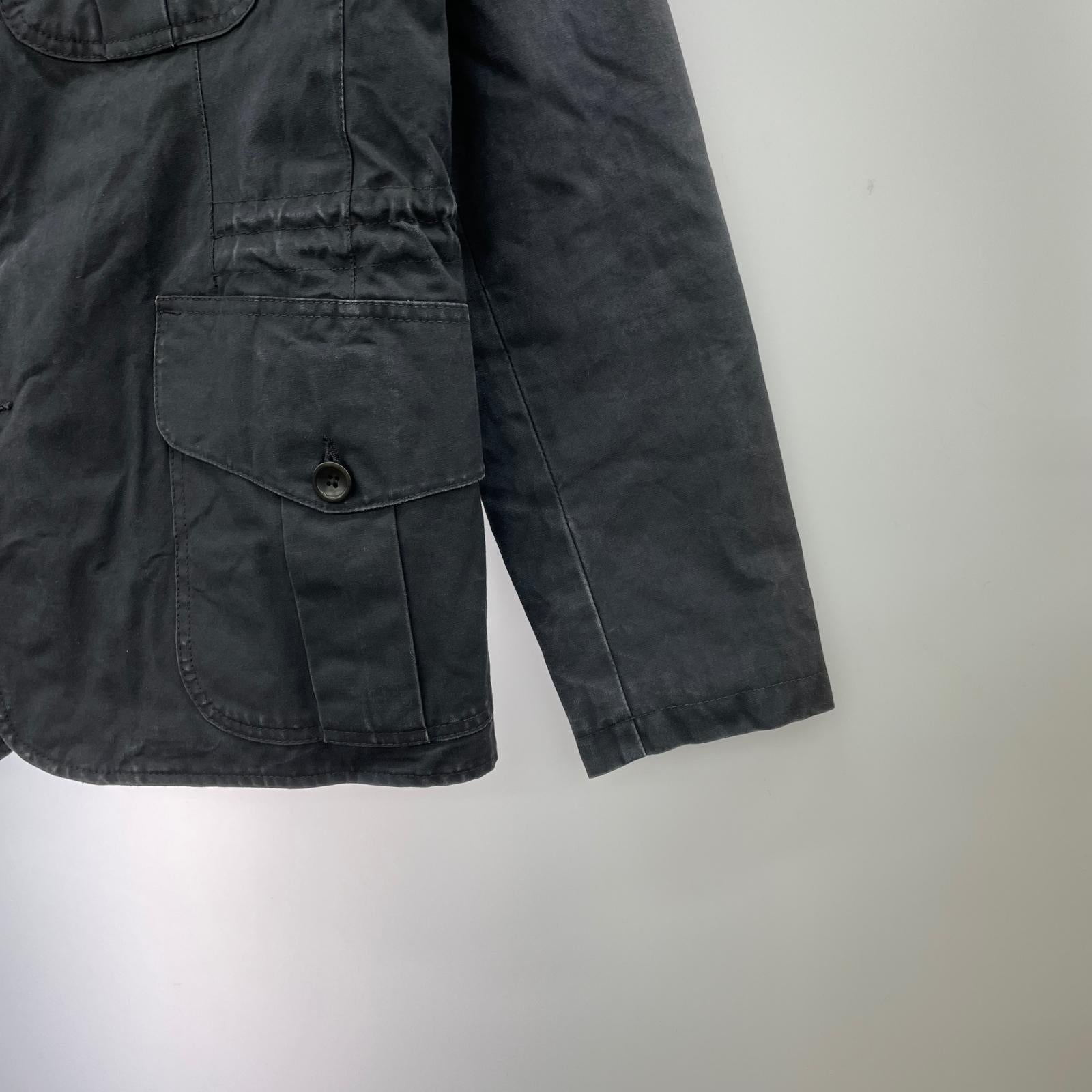 ミリタリージャケット manifattura ceccarelli style 7009 38 グレー