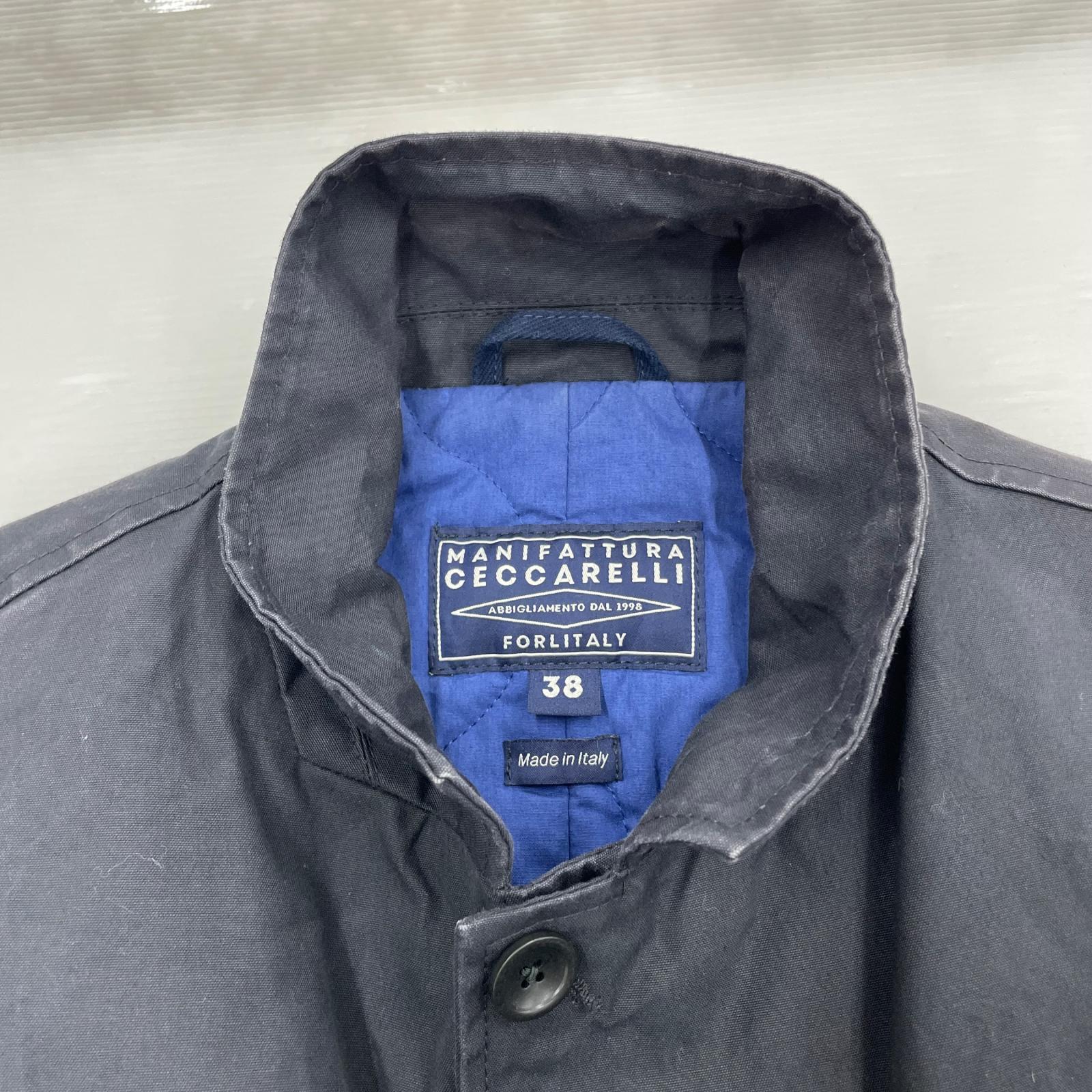 ミリタリージャケット manifattura ceccarelli style 7009 38 グレー
