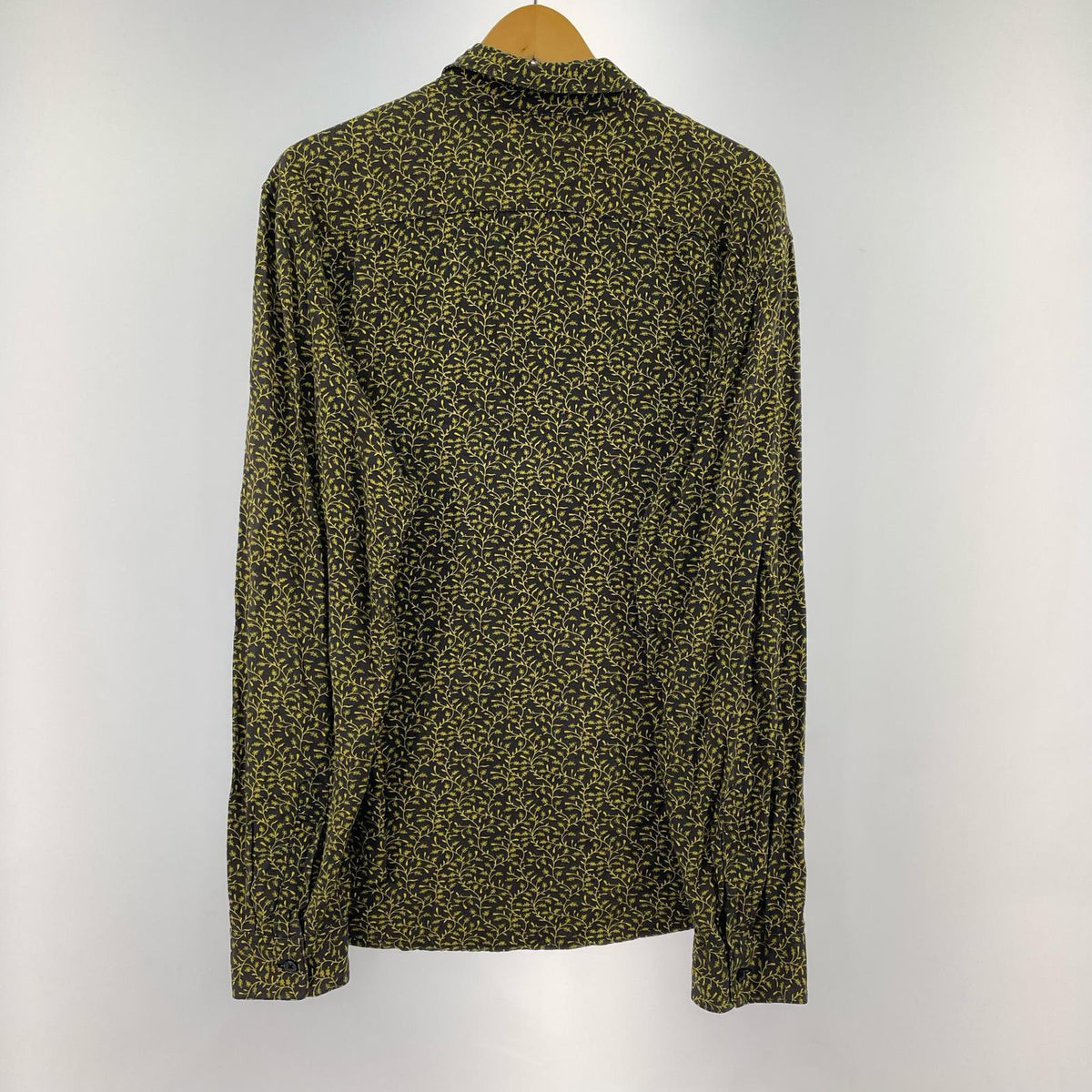 長袖シャツ 19SS Vines Rayon Shirt (M) M ブラック