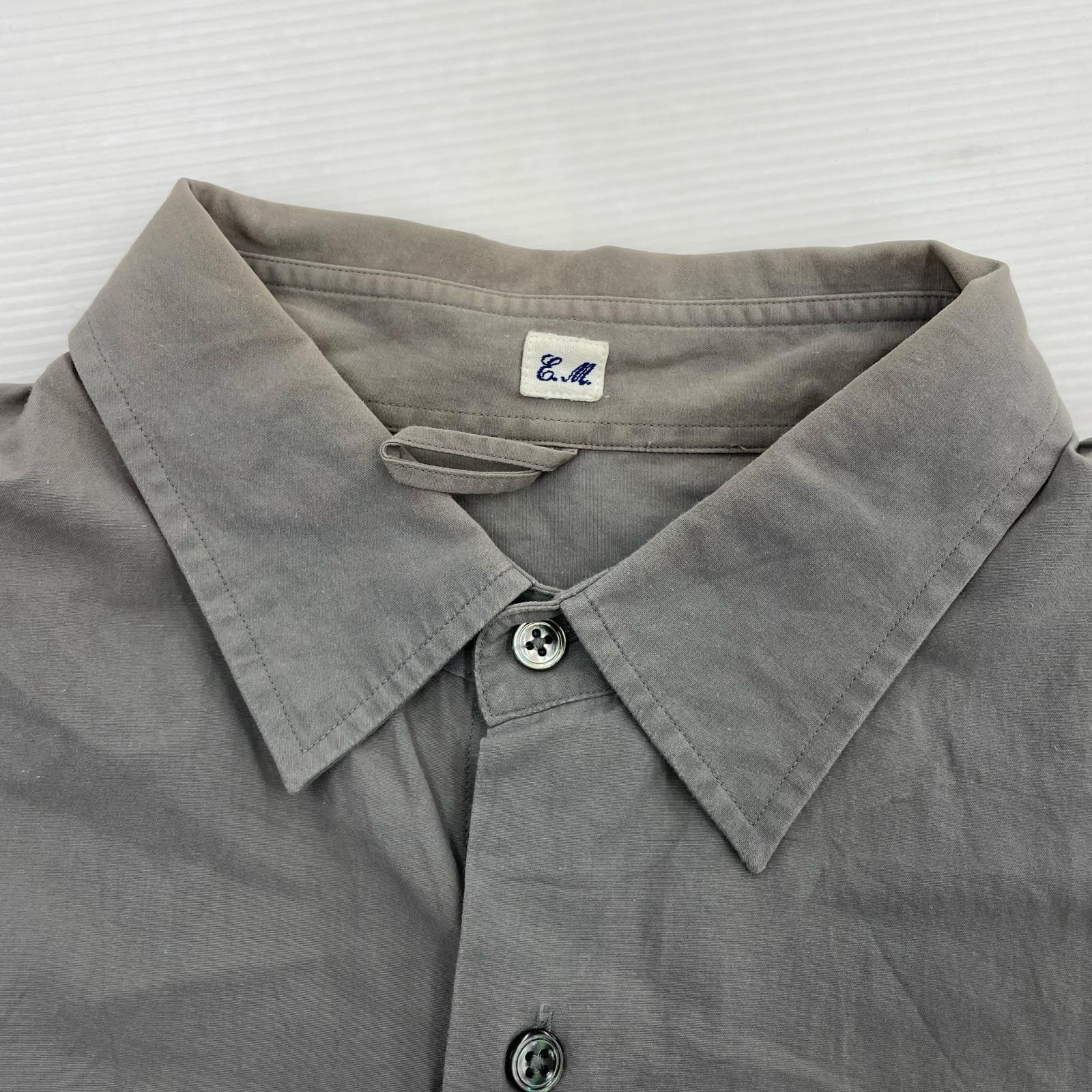 半袖シャツ Ets.MATERIAUX S/Sシャツ 3 グレー 3 グレー