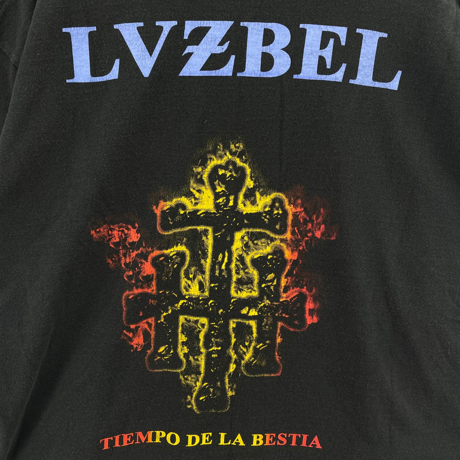 半袖Ｔシャツ LVZBEL バンドTEE ブラック