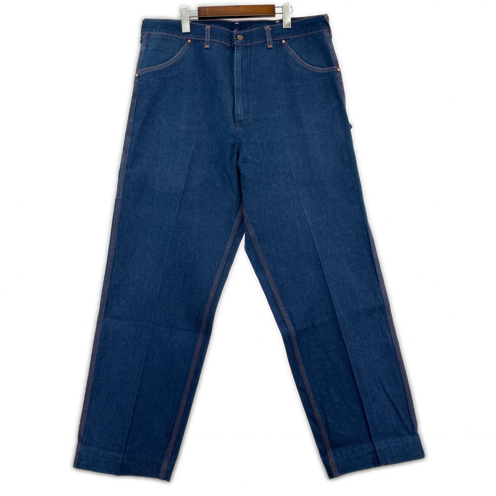 デニムパンツ 推定80’s　BIGMAC　ペインターパンツ ネイビー