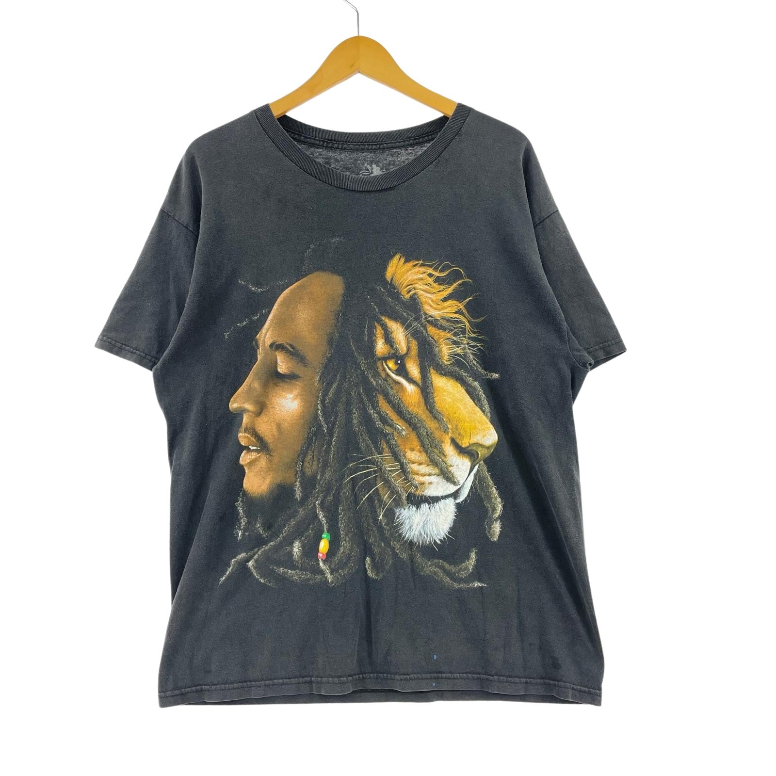 半袖Ｔシャツ ZION ボブ・マーリープリント ブラック（L） L ブラック