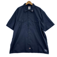 半袖シャツ HTC × Dickies Short Sleeve Work Shirt Flower ブラック