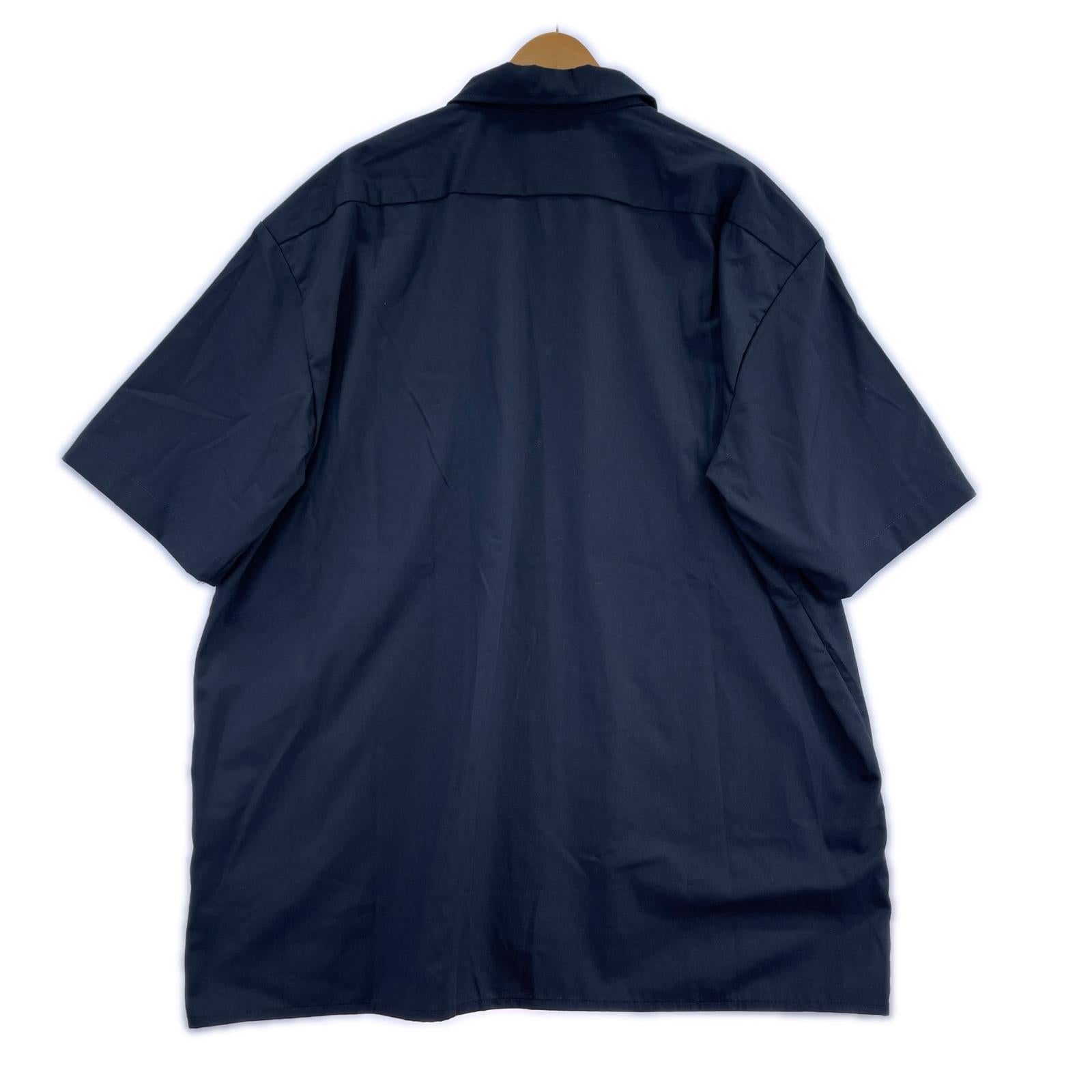 半袖シャツ HTC × Dickies Short Sleeve Work Shirt Flower ブラック