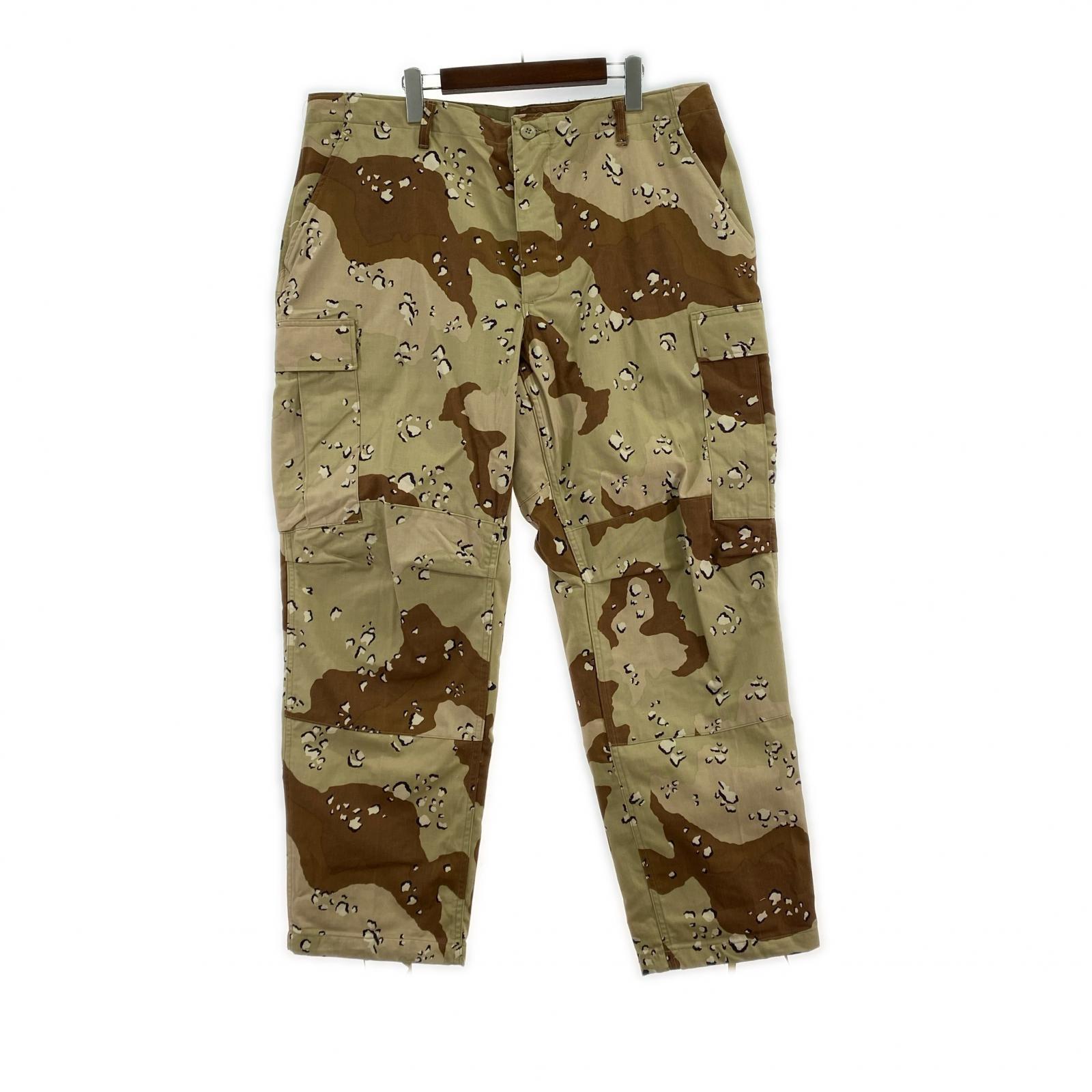 パンツ 80s us.army choco chip bdu ca L ベージュ