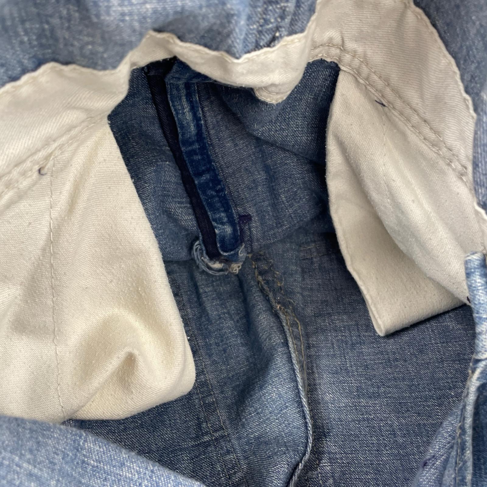 オーバーオール OSHKOSH TALON ZIP オーバーオール　OLD ブルー