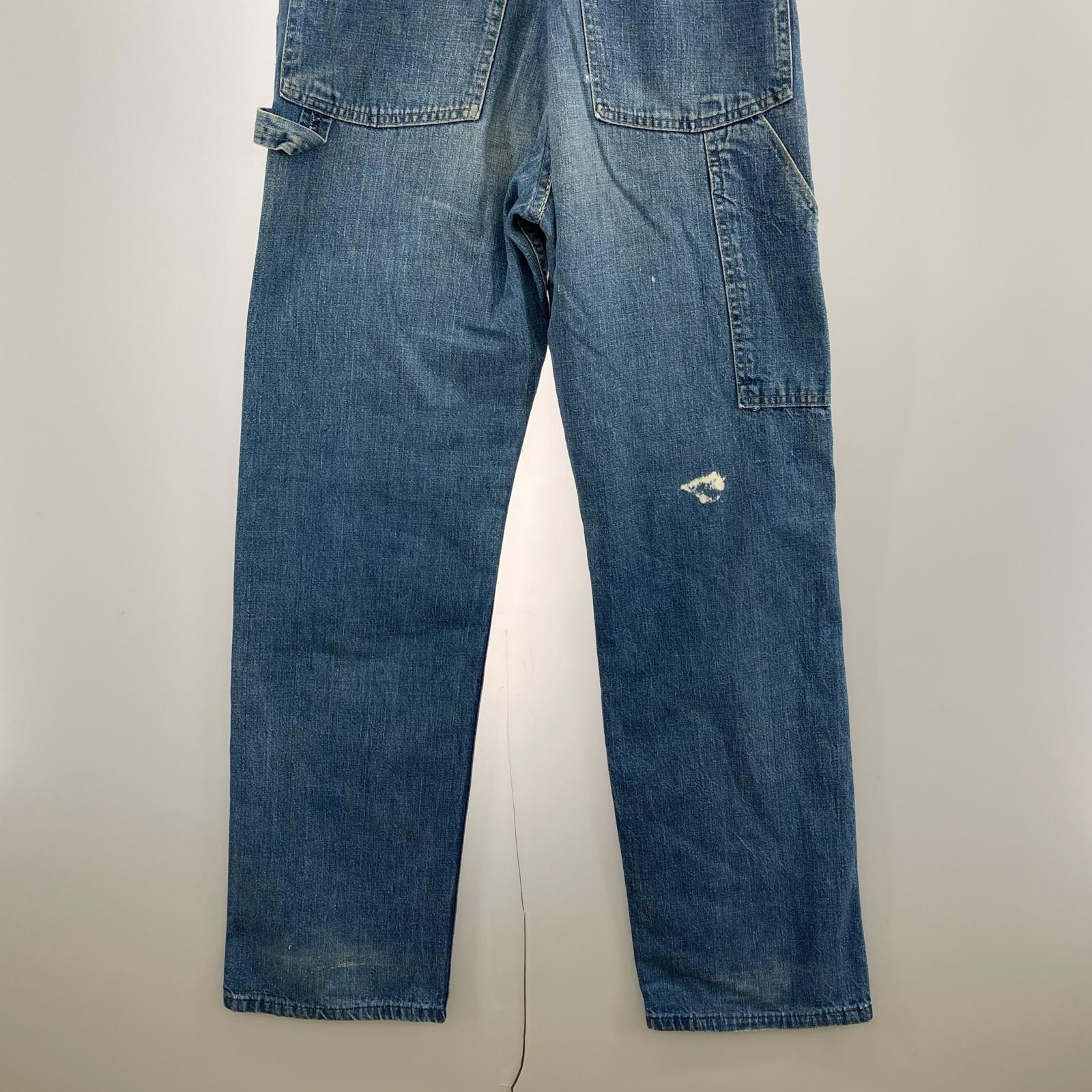 オーバーオール OSHKOSH TALON ZIP オーバーオール　OLD ブルー