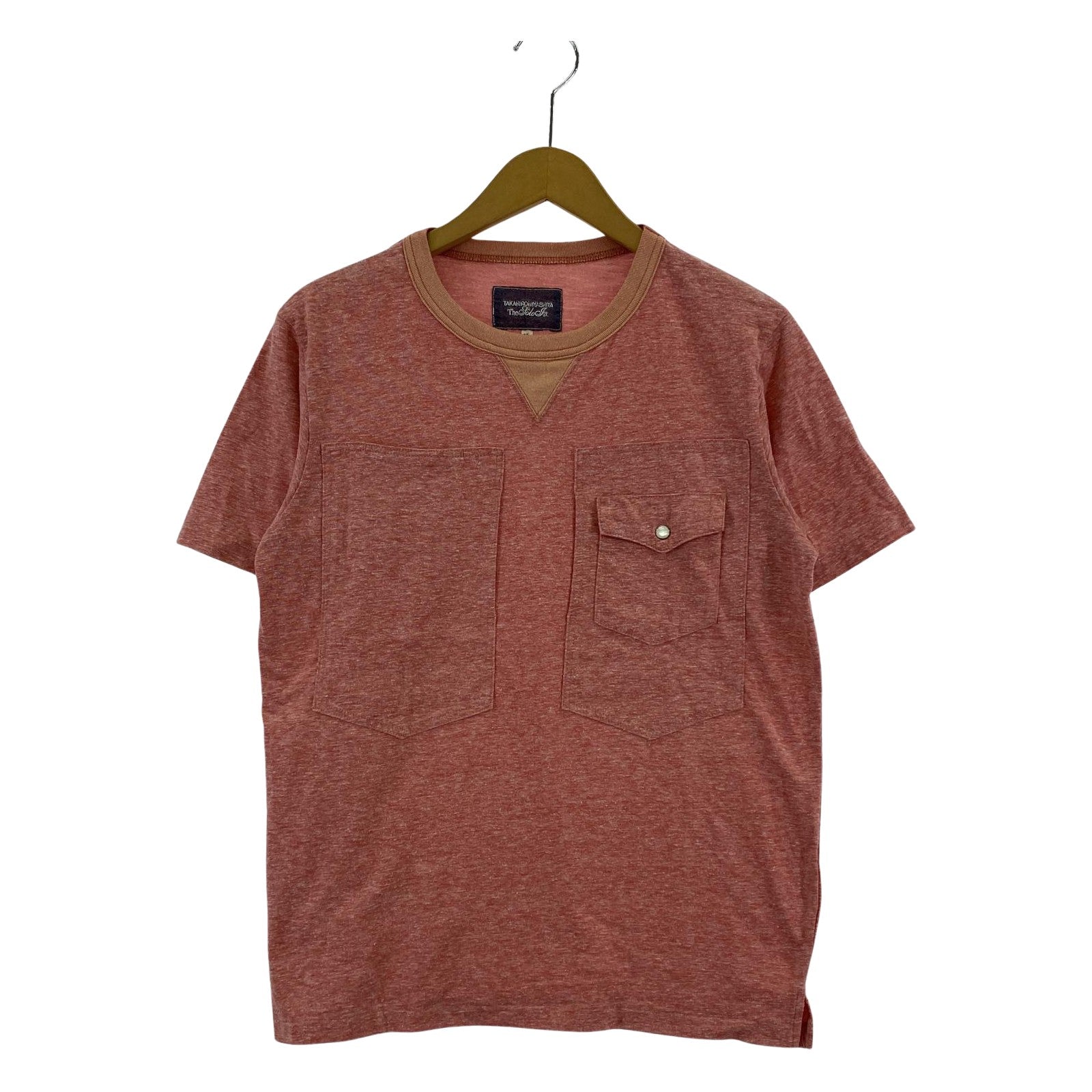半袖Ｔシャツ S/Sデザインカットソー (XS) レッド