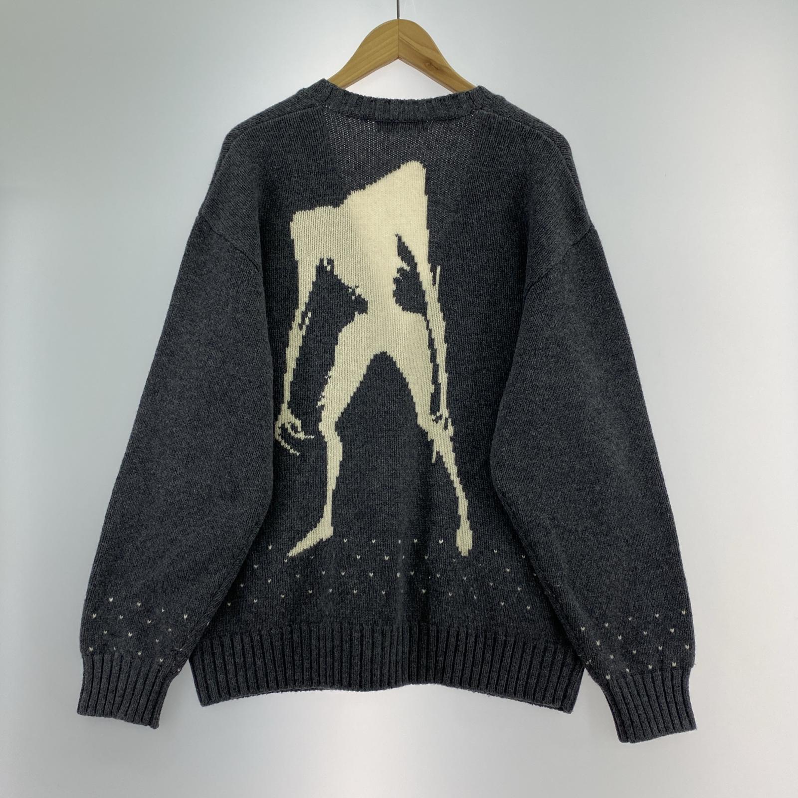 カーディガン ×EVANGELION バックデザインカーディガン　グレー 3 グレー