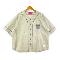 半袖シャツ EFFE TONCHAN STREET ベースボールシャツ ホワイト