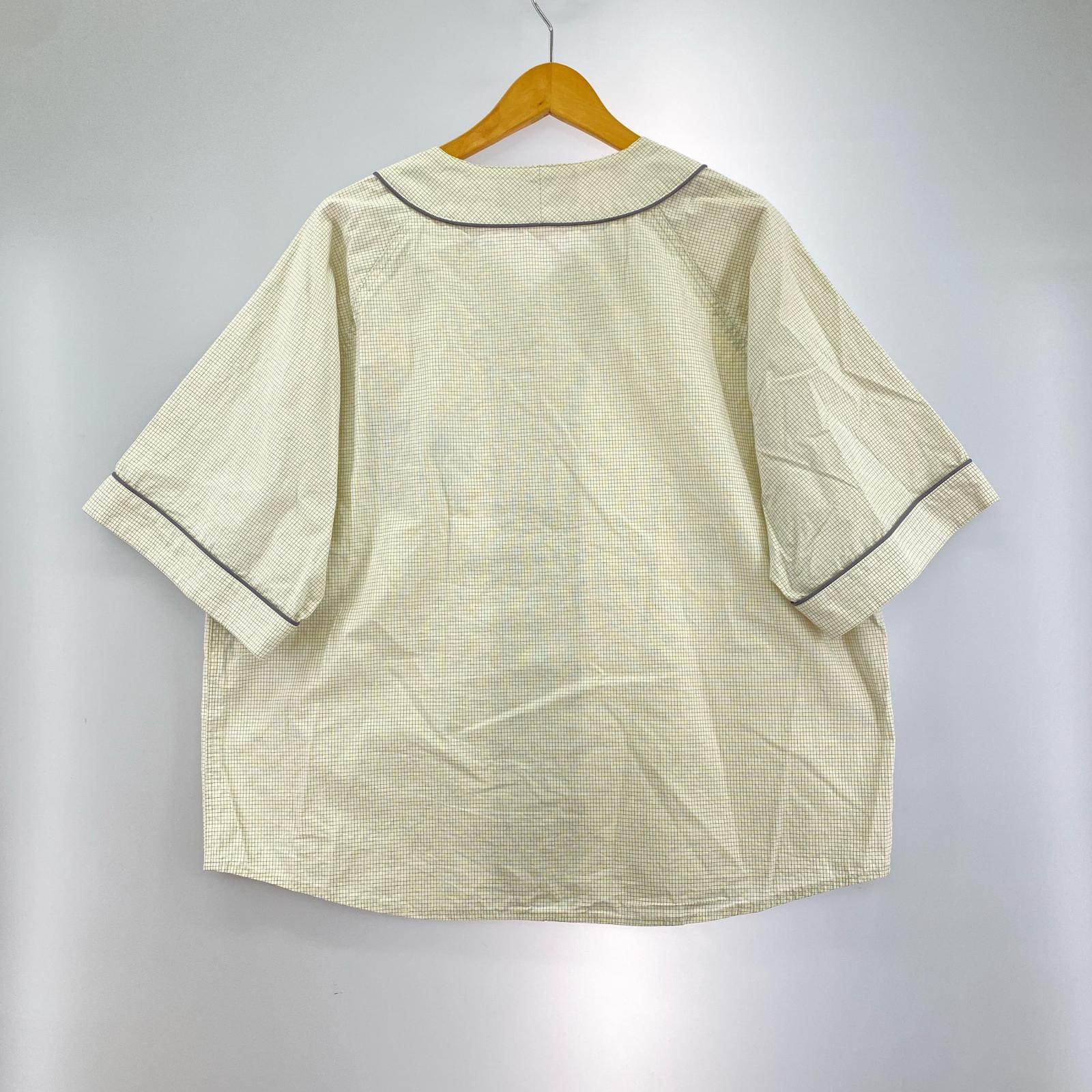 半袖シャツ EFFE TONCHAN STREET ベースボールシャツ ホワイト