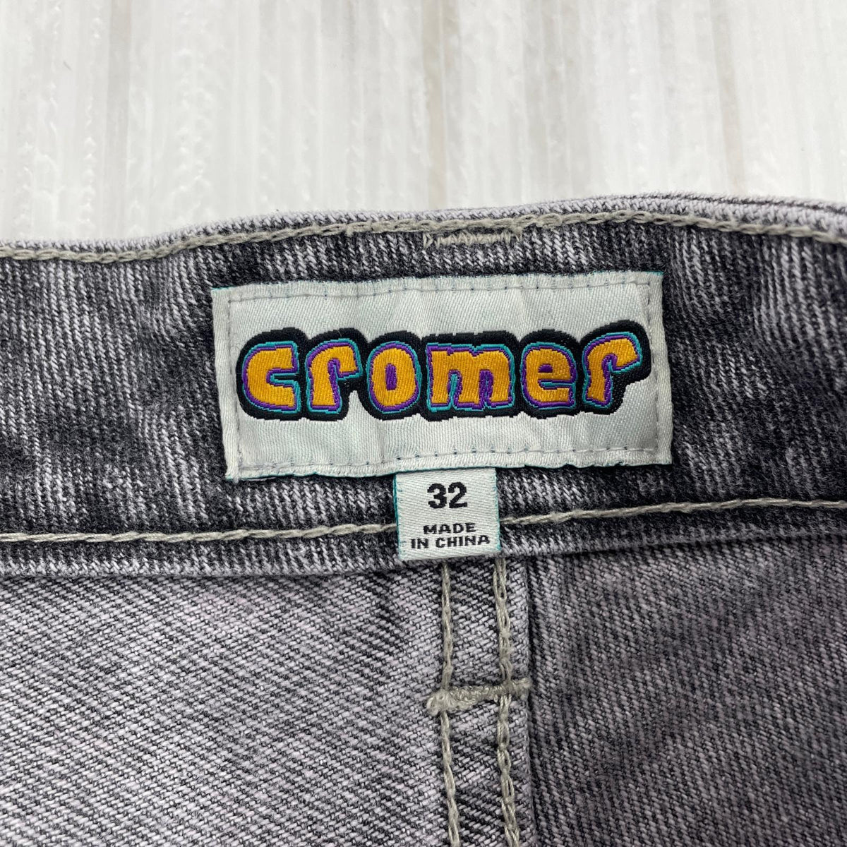 デニムパンツ 24ss/CROMER SHORT 32 ブルー