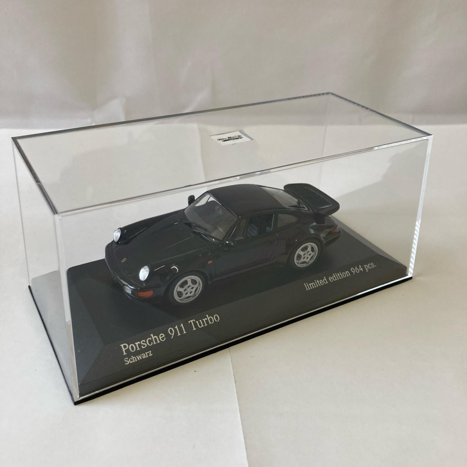 PMA ポルシェ911　ターボ　タイプ964　ブラック スケールカー