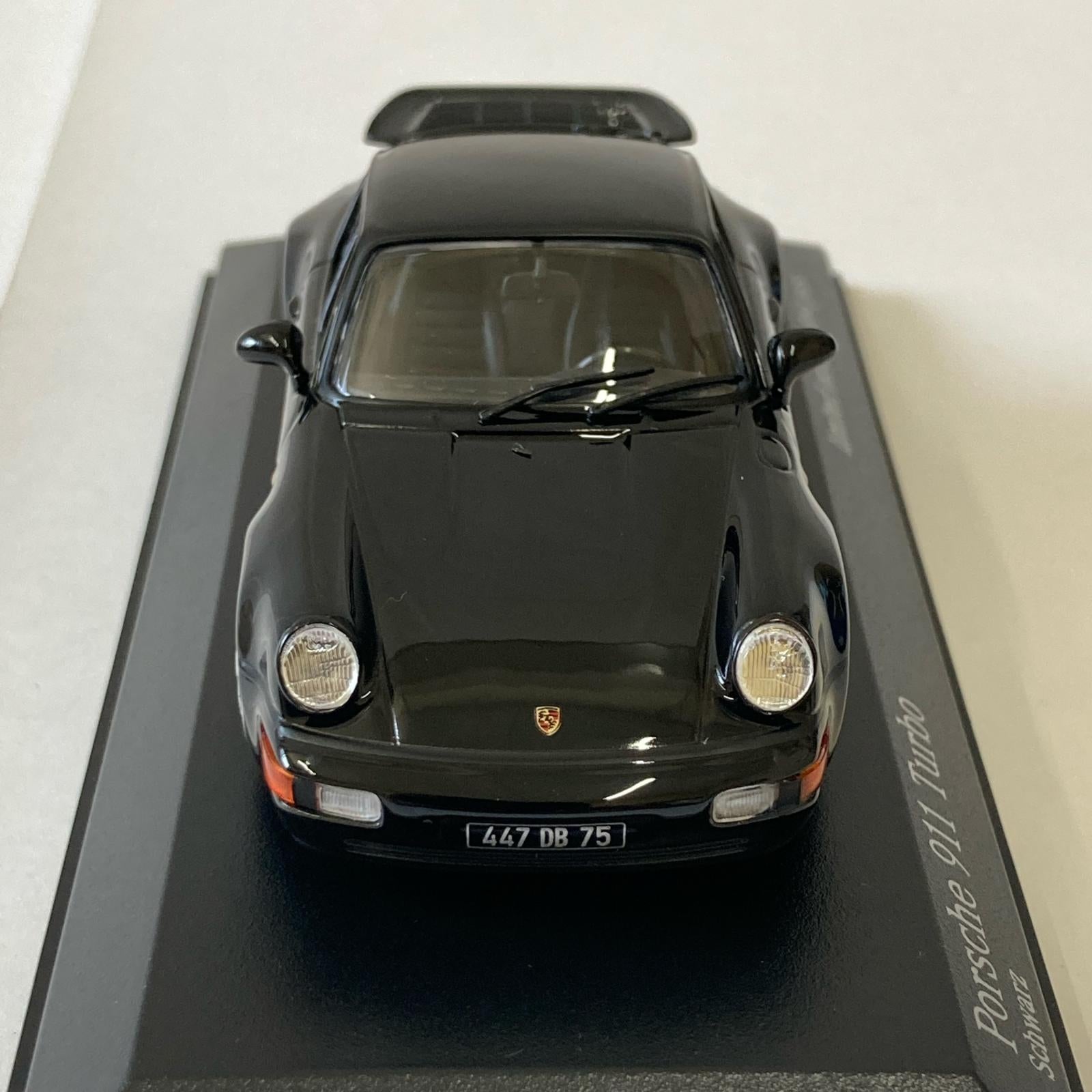 PMA ポルシェ911　ターボ　タイプ964　ブラック スケールカー