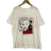 半袖Ｔシャツ 80s Eurythmics ツアーTee カナダ製 XL ホワイト