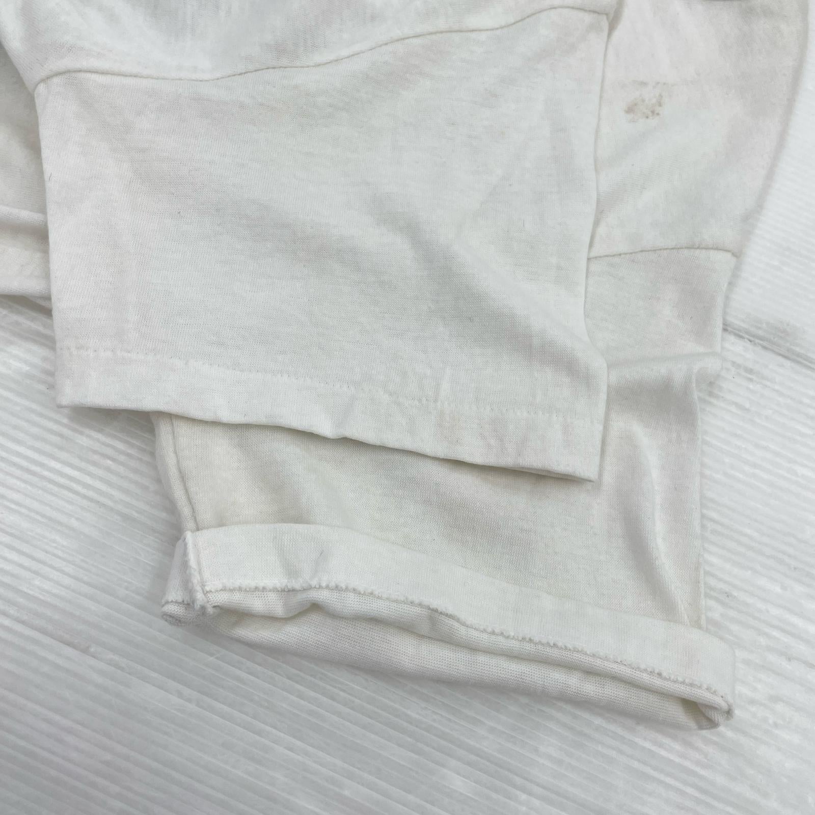 半袖Ｔシャツ 80s Eurythmics ツアーTee カナダ製 XL ホワイト