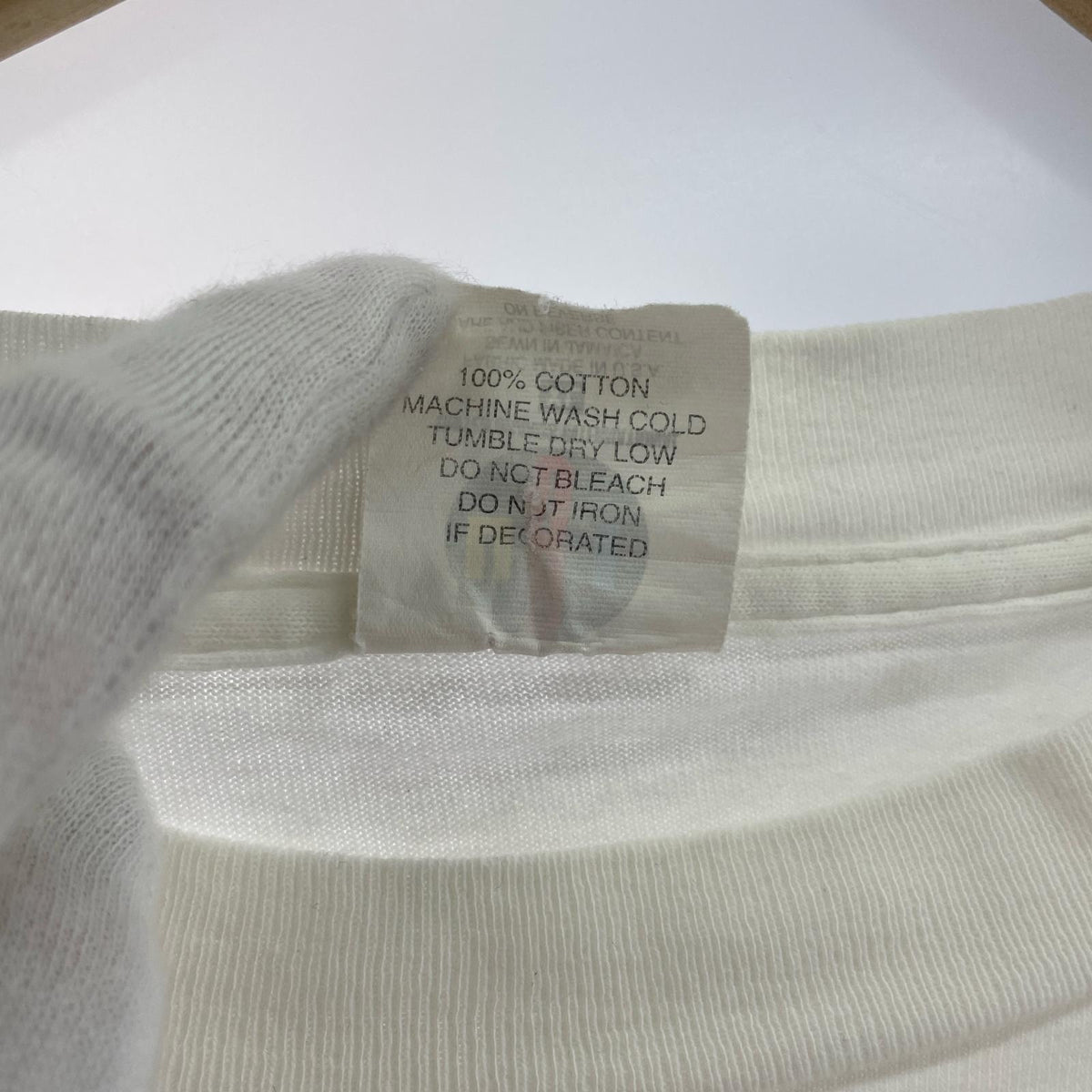 半袖Ｔシャツ 90s USA製 GETS HURT (XL) 白 ホワイト