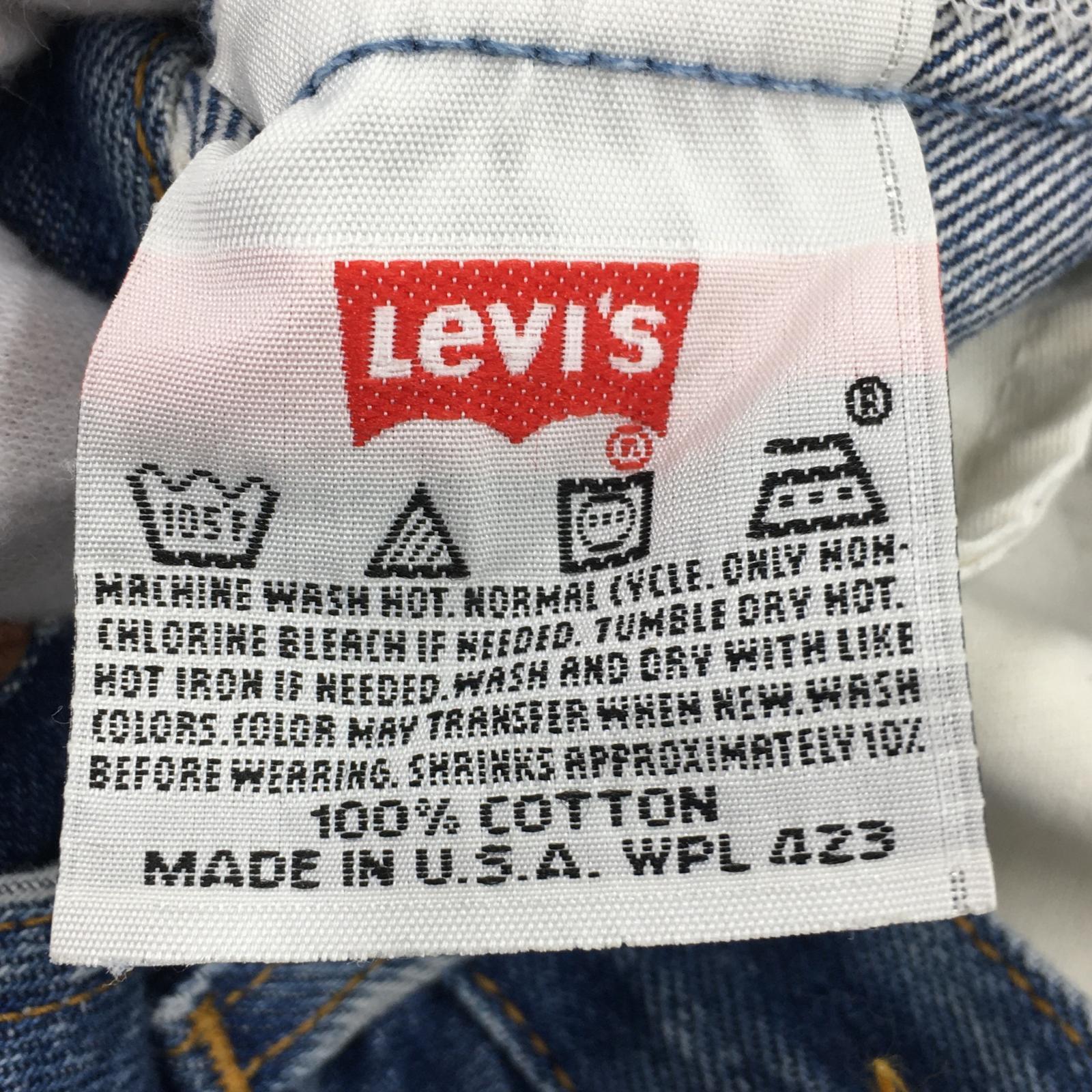 デニムパンツ 501 米国製 W31 31 ブルー