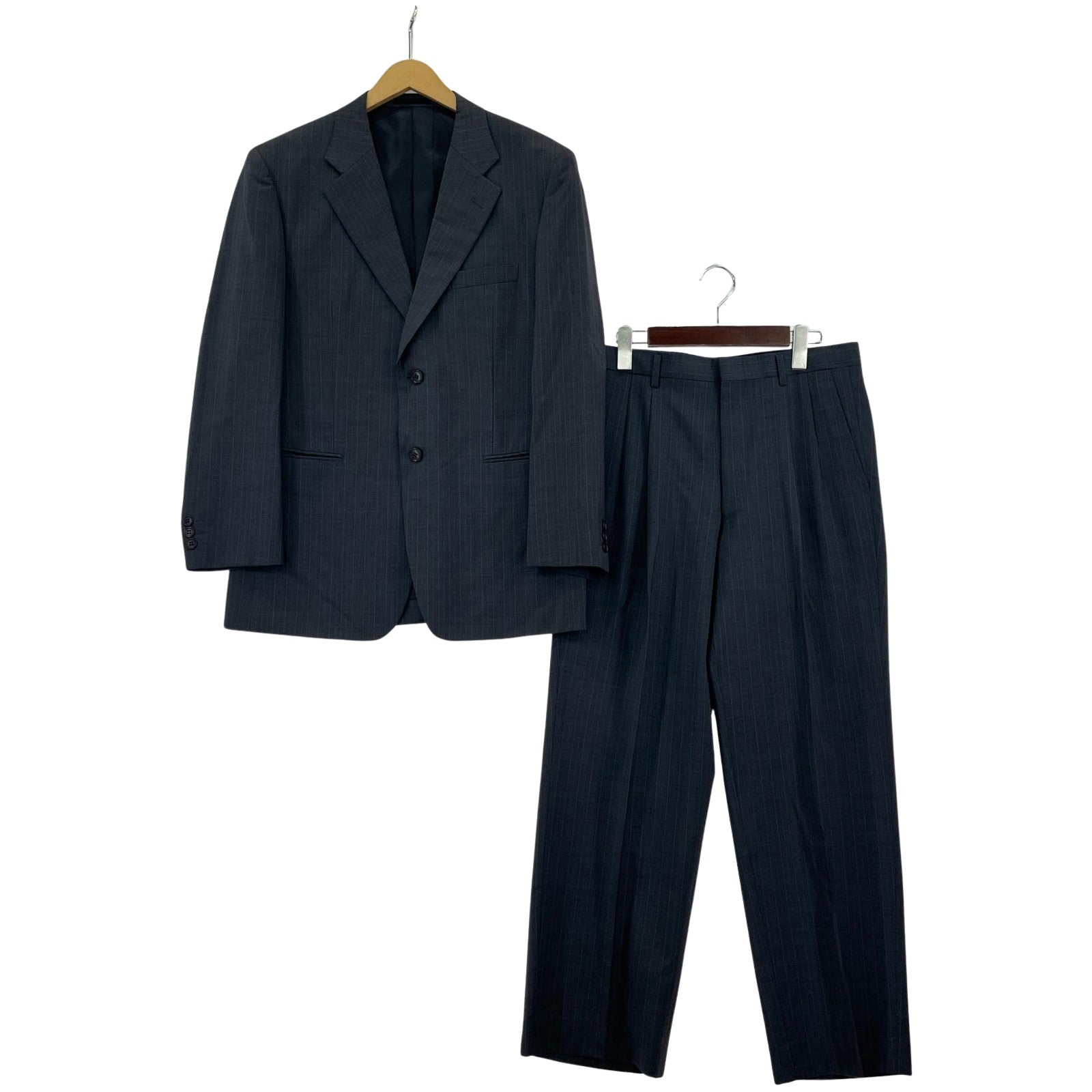 ジャケット Ermenegildo Zegna SURPERFINE WOOL セットアップスーツ グレー グレー