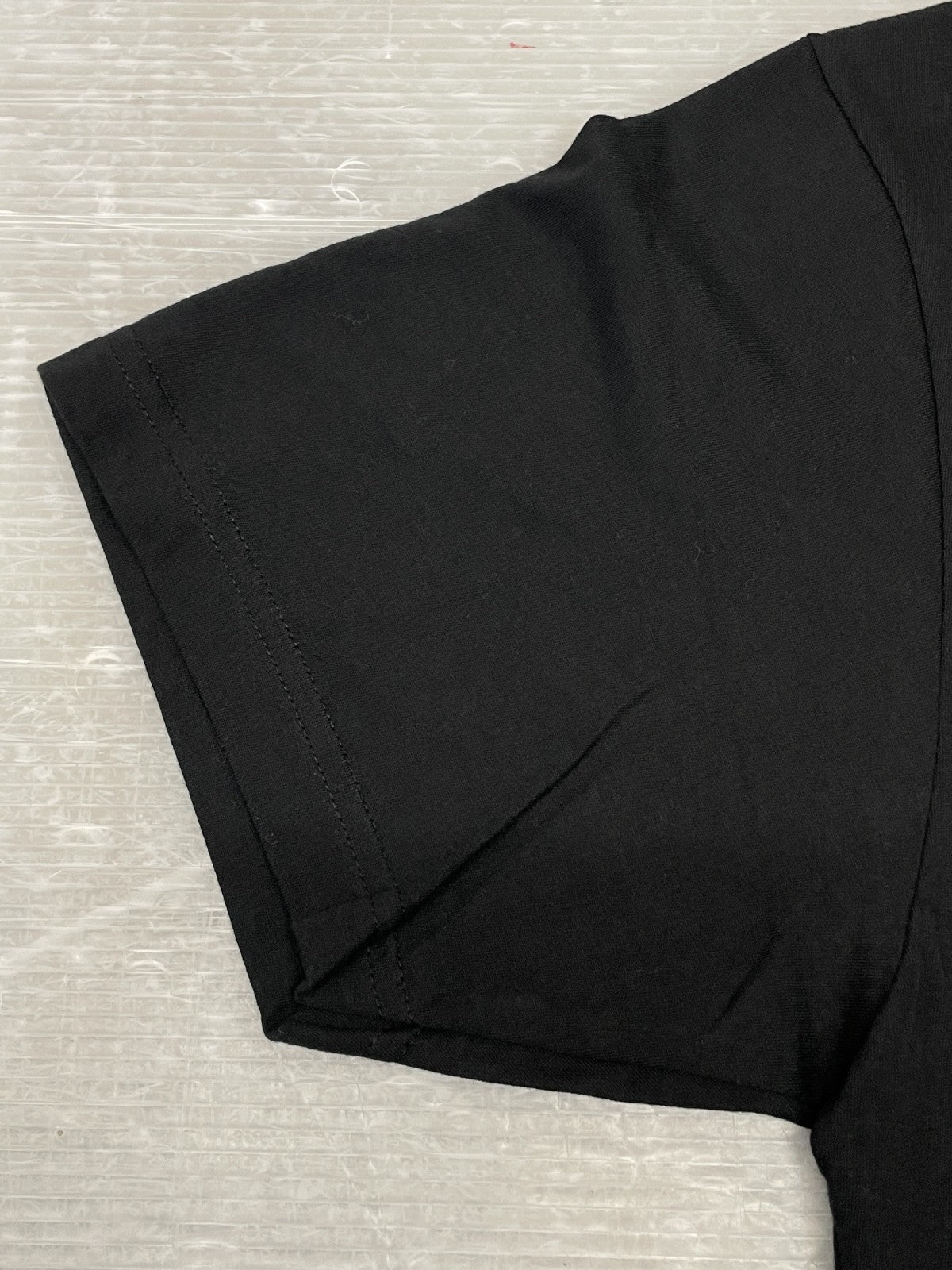 半袖Ｔシャツ CHROME HEARTS CH CRS SCROLL LABEL スクロールラベルS/STee XXL ブラック