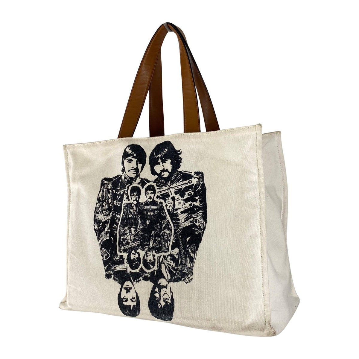 トートバッグ ×THE BEATLES ホワイト