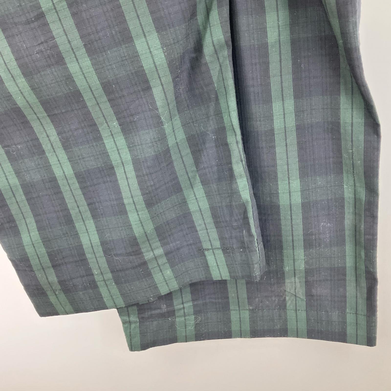 パンツ RHC チェック ボトムス グリーン L グリーン