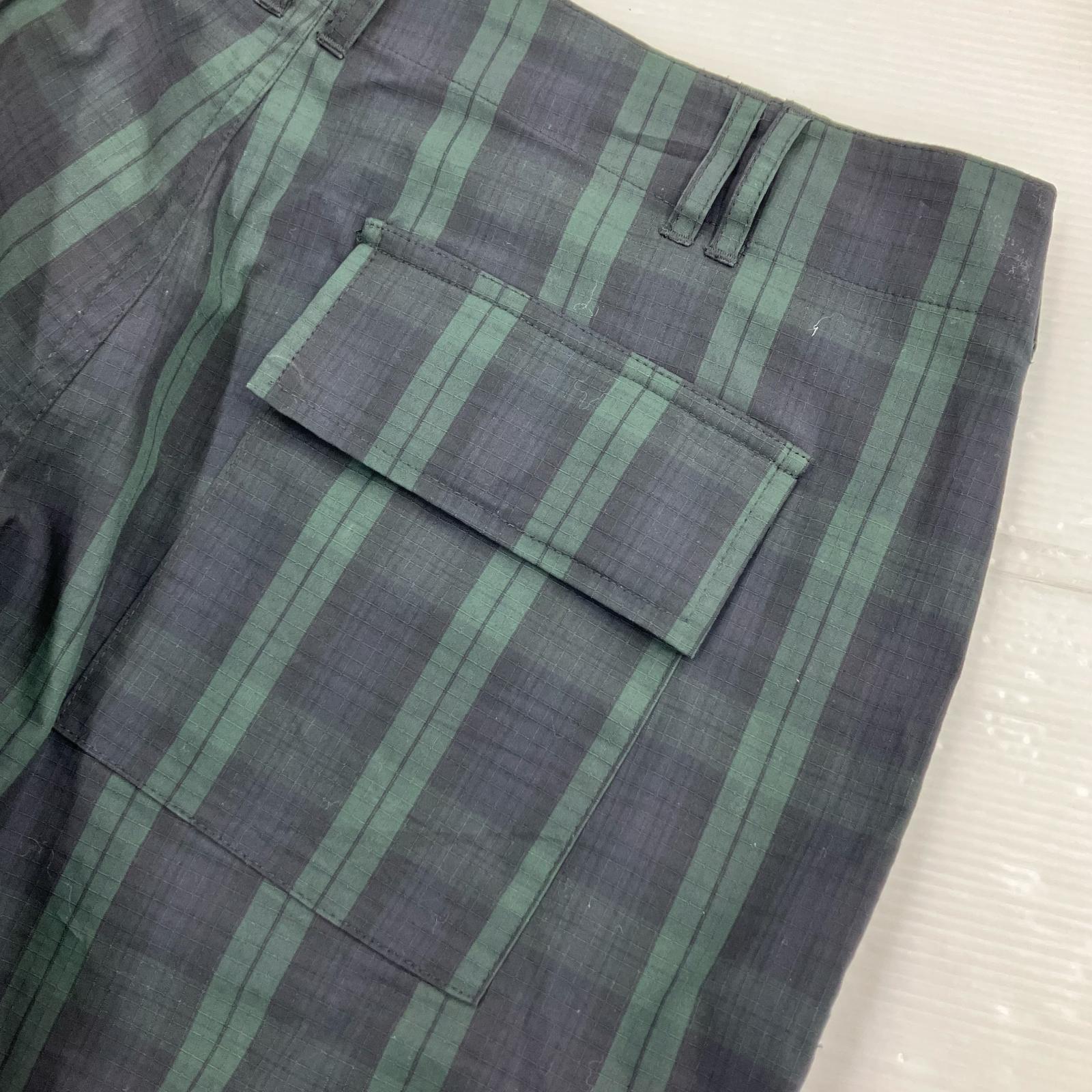 パンツ RHC チェック ボトムス グリーン L グリーン