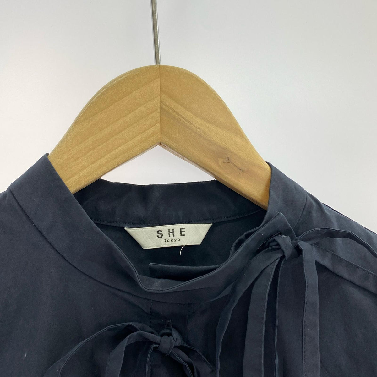 その他トップス SHE TOKYO LSシャツ　ネイビー ネイビー