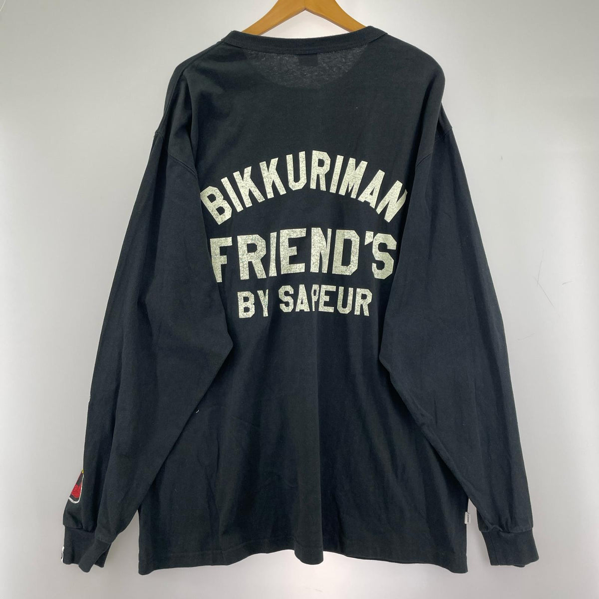 長袖Ｔシャツ SAPeur ﾋﾞｯｸﾘﾏﾝ 聖ﾌｪﾆｯｸｽ L/STee XXL 黒 ブラック