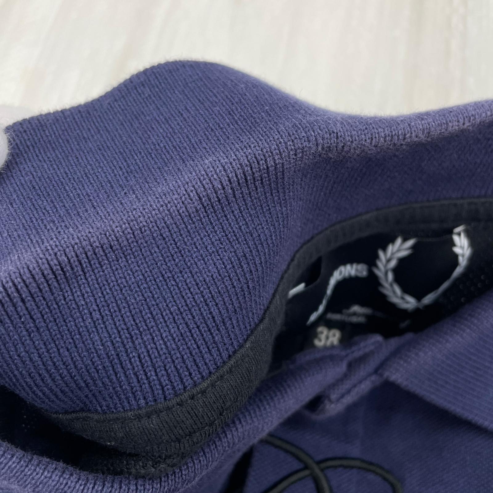 ポロシャツ FRED PERRY 黒紫 38 38