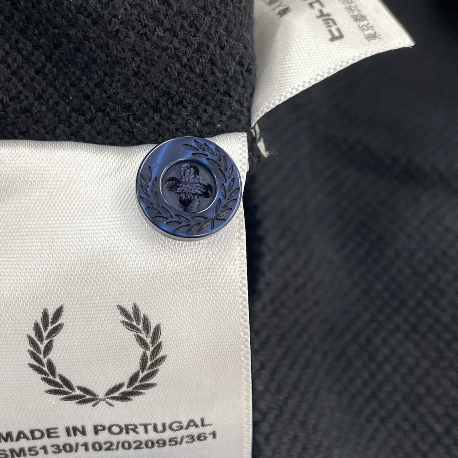 ポロシャツ FRED PERRY 黒紫 38 38