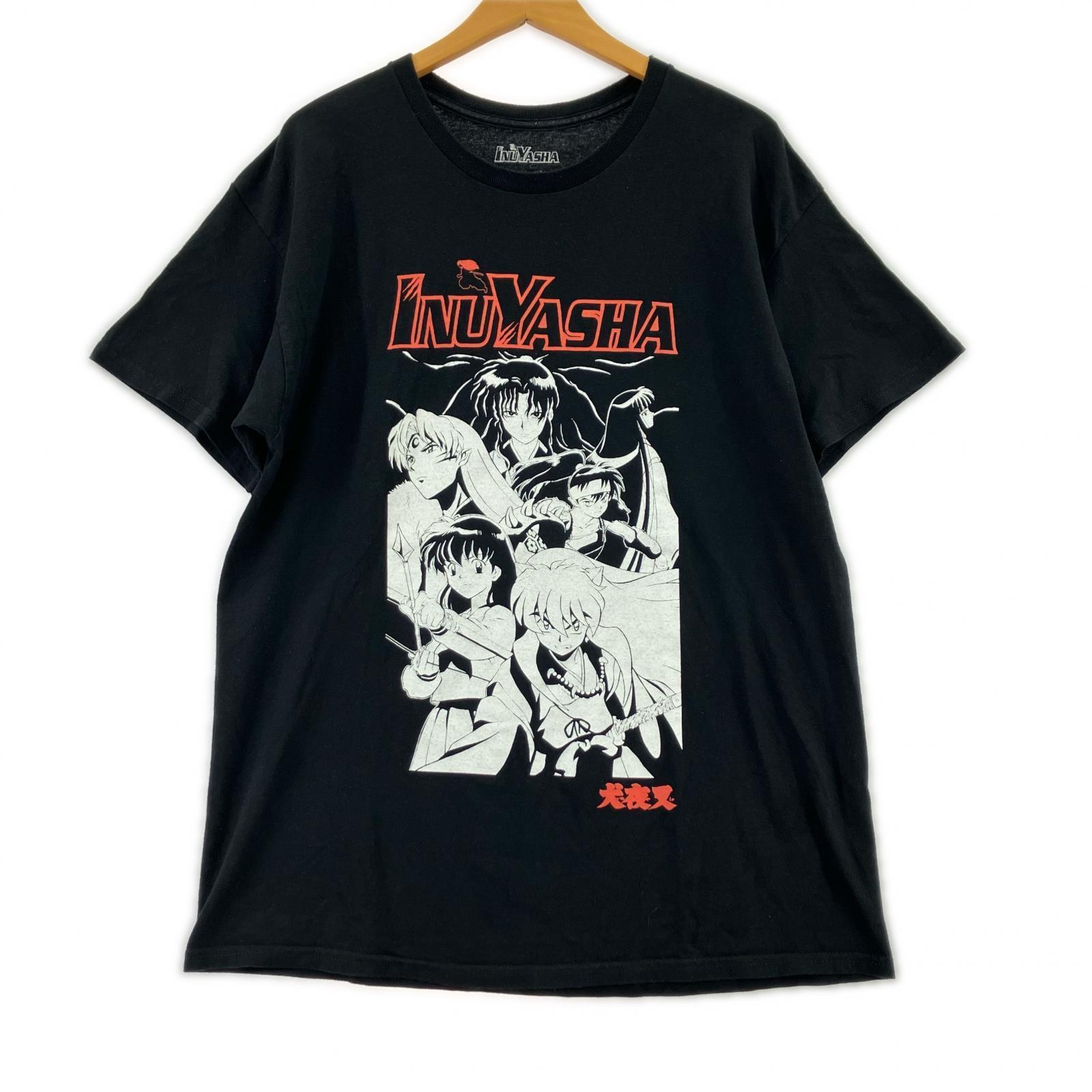 半袖Ｔシャツ 犬夜叉 BLK L L ブラック